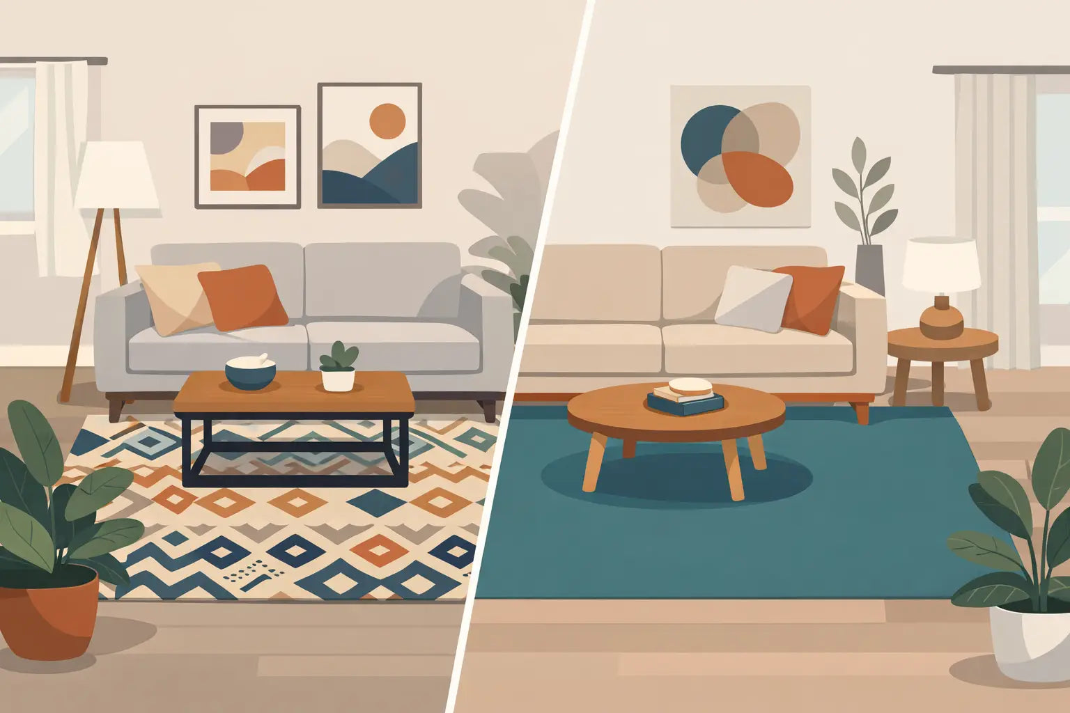 Patterned vs Solid Rugs: Which Fits Your Room?