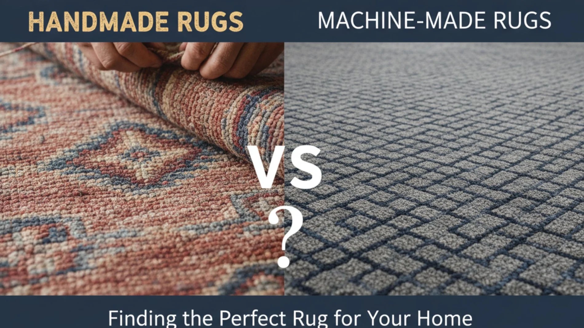 Handmade Rugs vs. Machine-Made Rugs