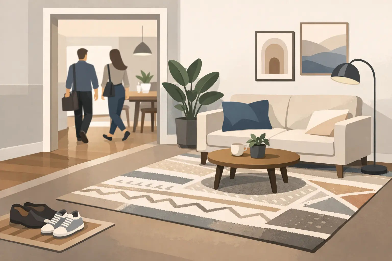 Best Rugs for High Traffic Rooms