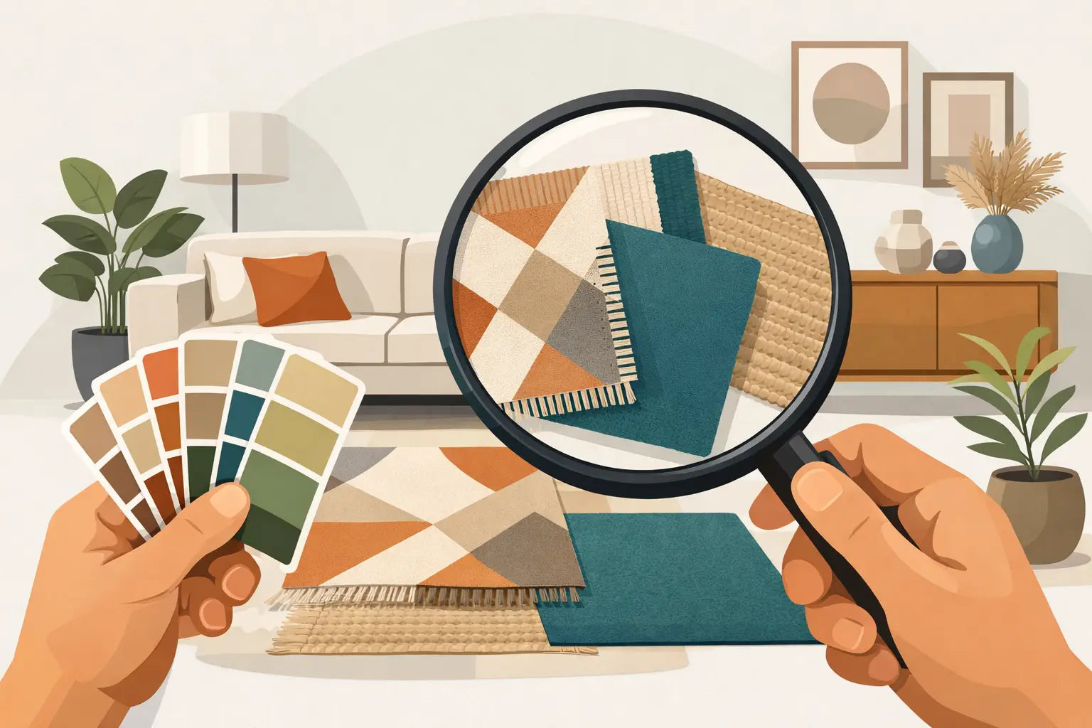 How to Match Rug Colors Without Guesswork