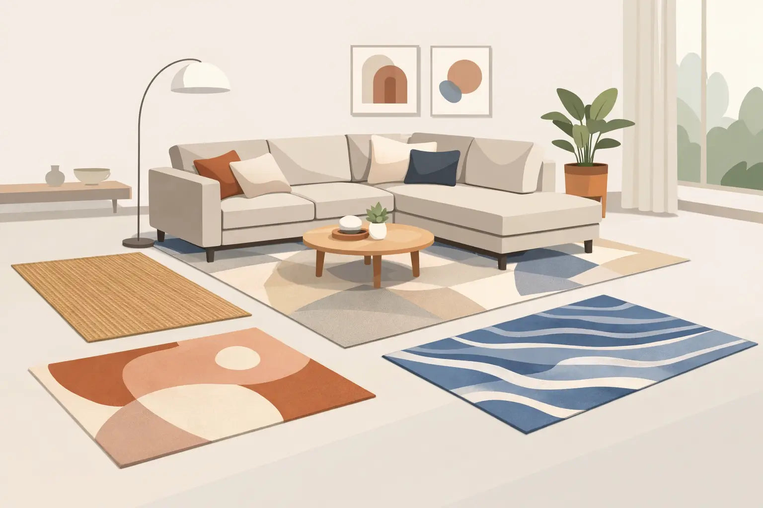 What Rugs Work With Sectionals? Find Your Best Fit
