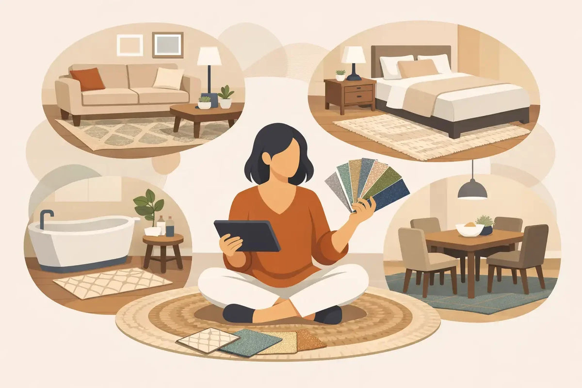 How to Shop Rugs by Room With Confidence
