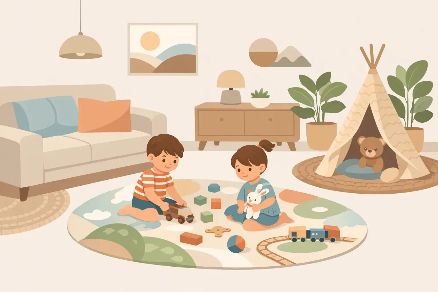 Best Kid Friendly Rugs for Stylish Homes
