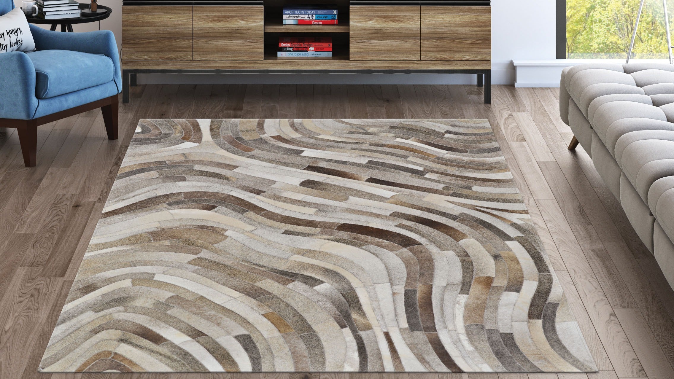 Couristan Chalet Prism Naturals Area Rug