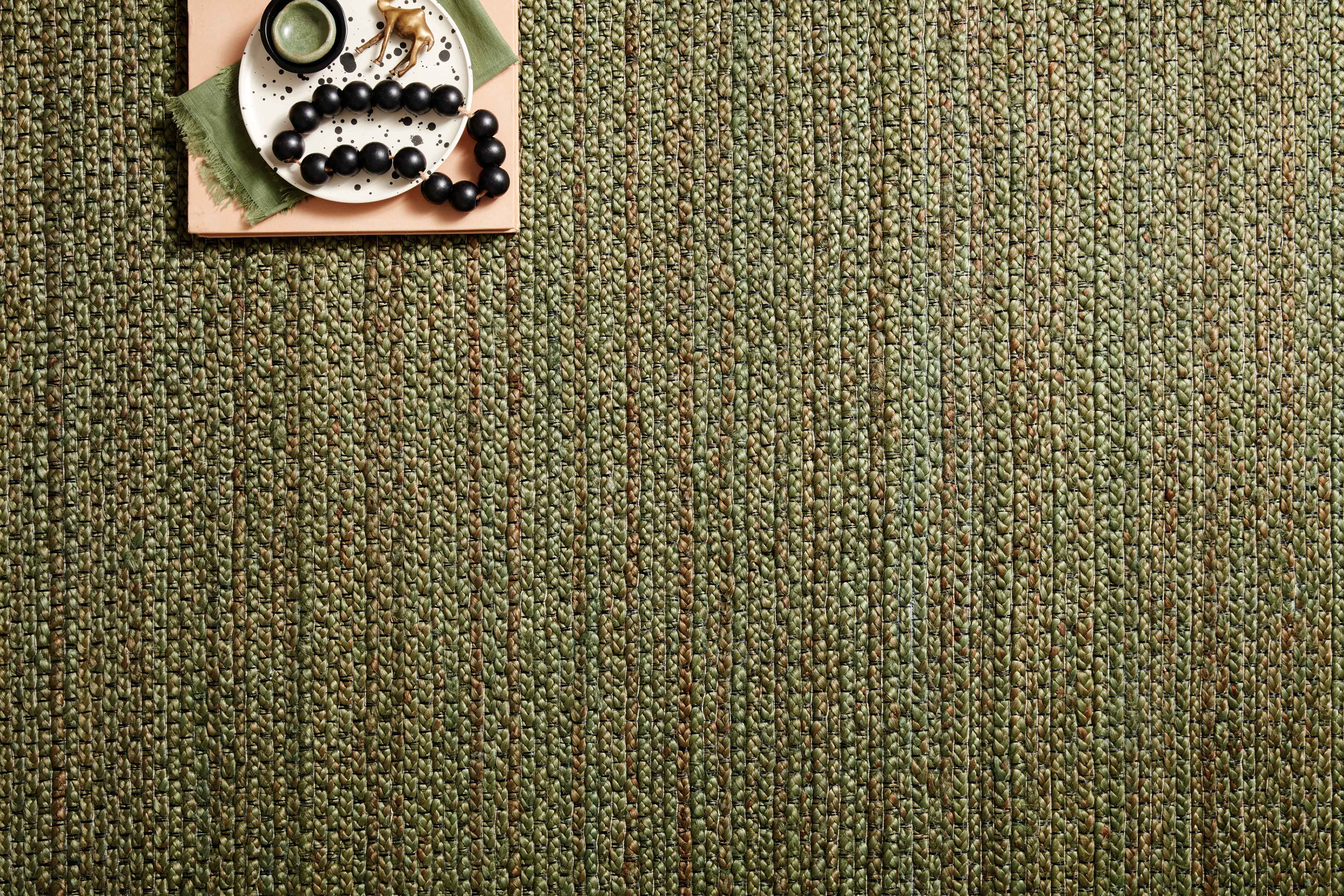 Hand-woven jute rug from the Loloi Lily Collection featuring refined, intricate textures in earthy tones; Good Weave certified for ethical craftsmanship.