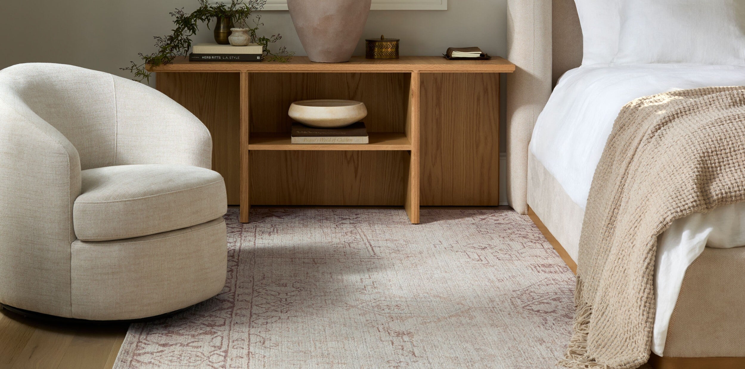 LIVABLISS modern accent chair with minimalist design, premium upholstery, and elegant lines in a stylish contemporary room setting