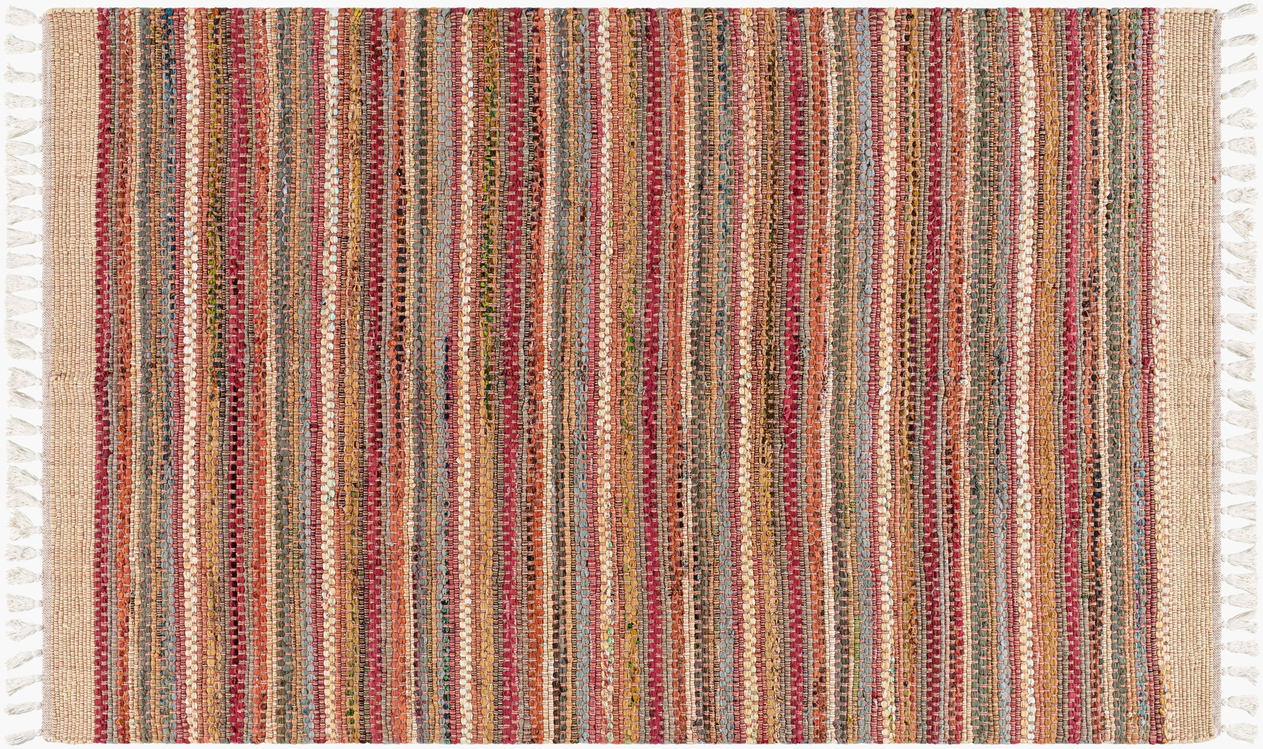 Livabliss Halifax handmade rug collection. Crafted by skilled artisans in India, these hand-loomed cotton rugs offer softness underfoot.