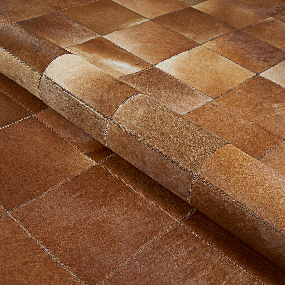 Couristan Chalet Tile Brown Area Rug