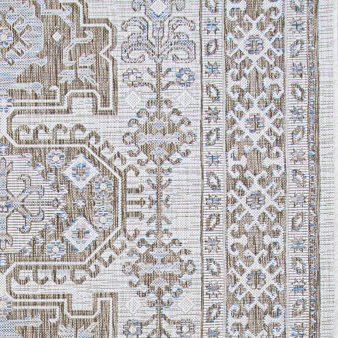 Couristan Charm Woodburn Ivory-Sand Area Rug
