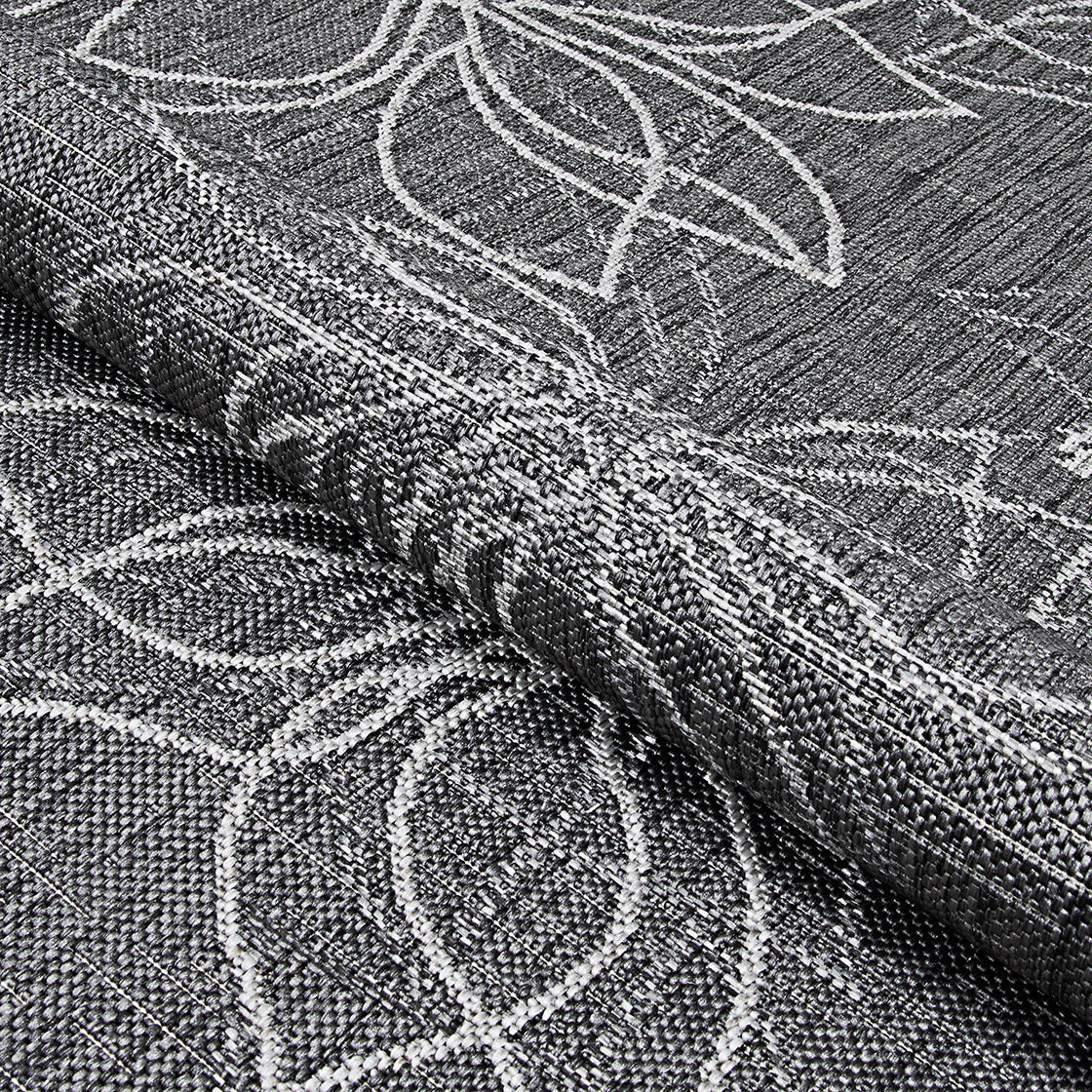 Couristan Charm Botanical Ash Area Rug