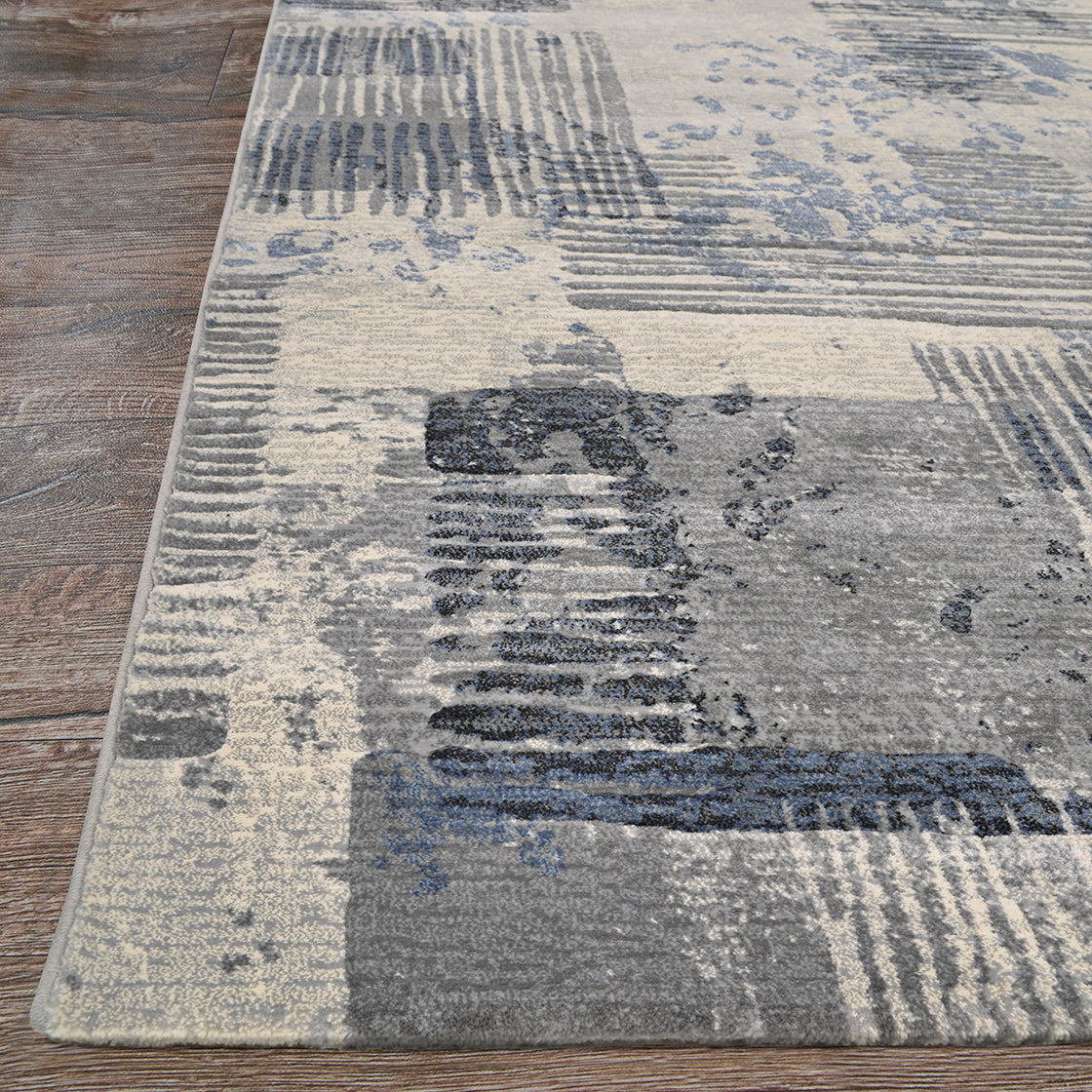 Couristan Easton Seismic 6353-6676 Ivory Area Rug