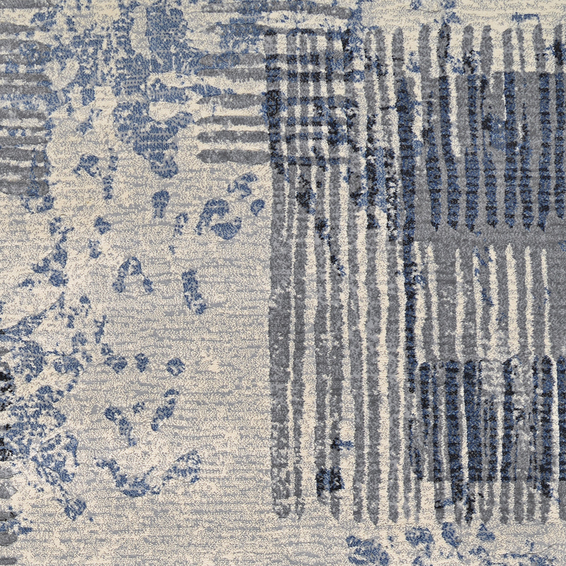 Couristan Easton Seismic 6353-6676 Ivory Area Rug