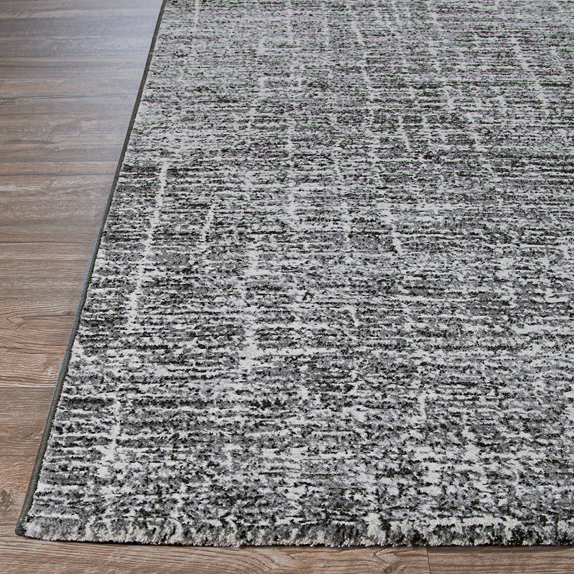 Couristan Easton Gravelstone 6373-9666 Pewter Area Rug