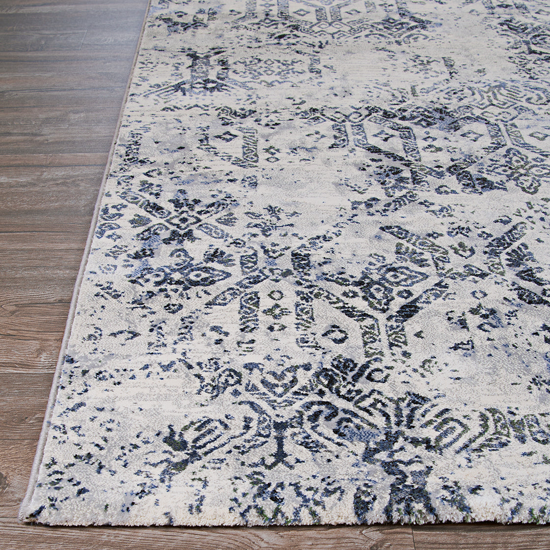 Couristan Easton Antique Lace 6437-7656 Oyster Area Rug