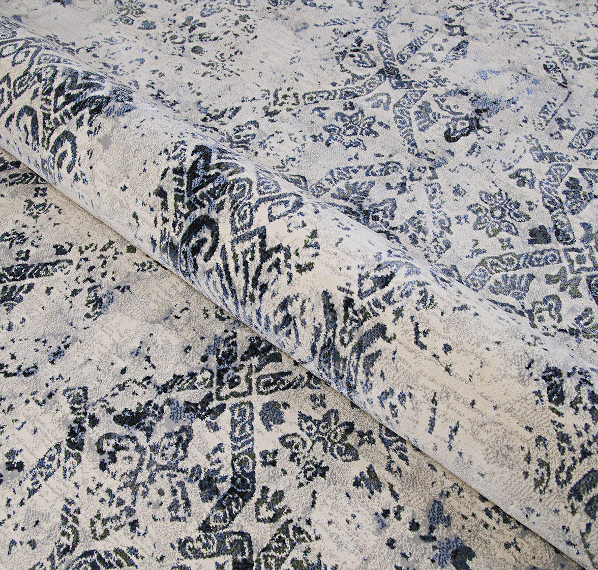Couristan Easton Antique Lace 6437-7656 Oyster Area Rug