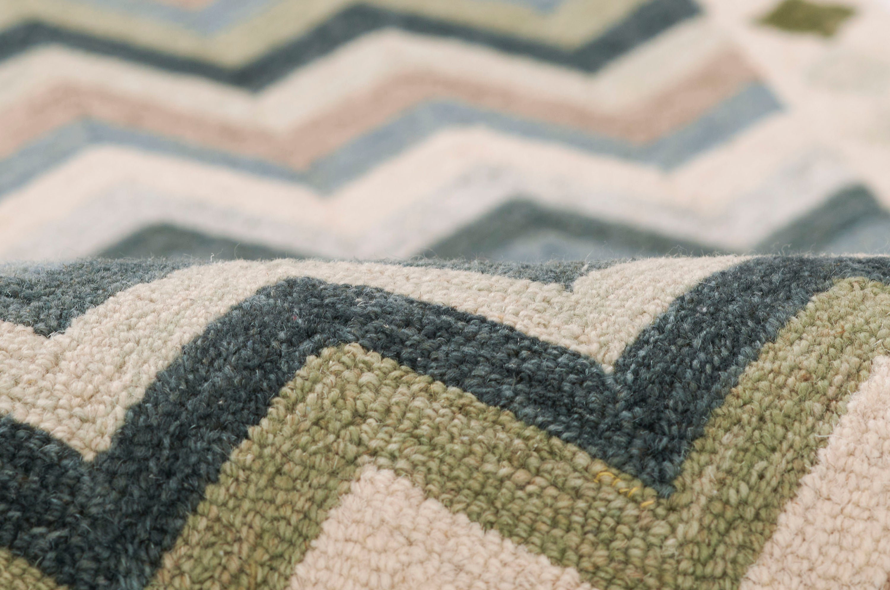 Erin Gates Abbot ABB-1 Blue Hand Tufted Area Rug by Momeni