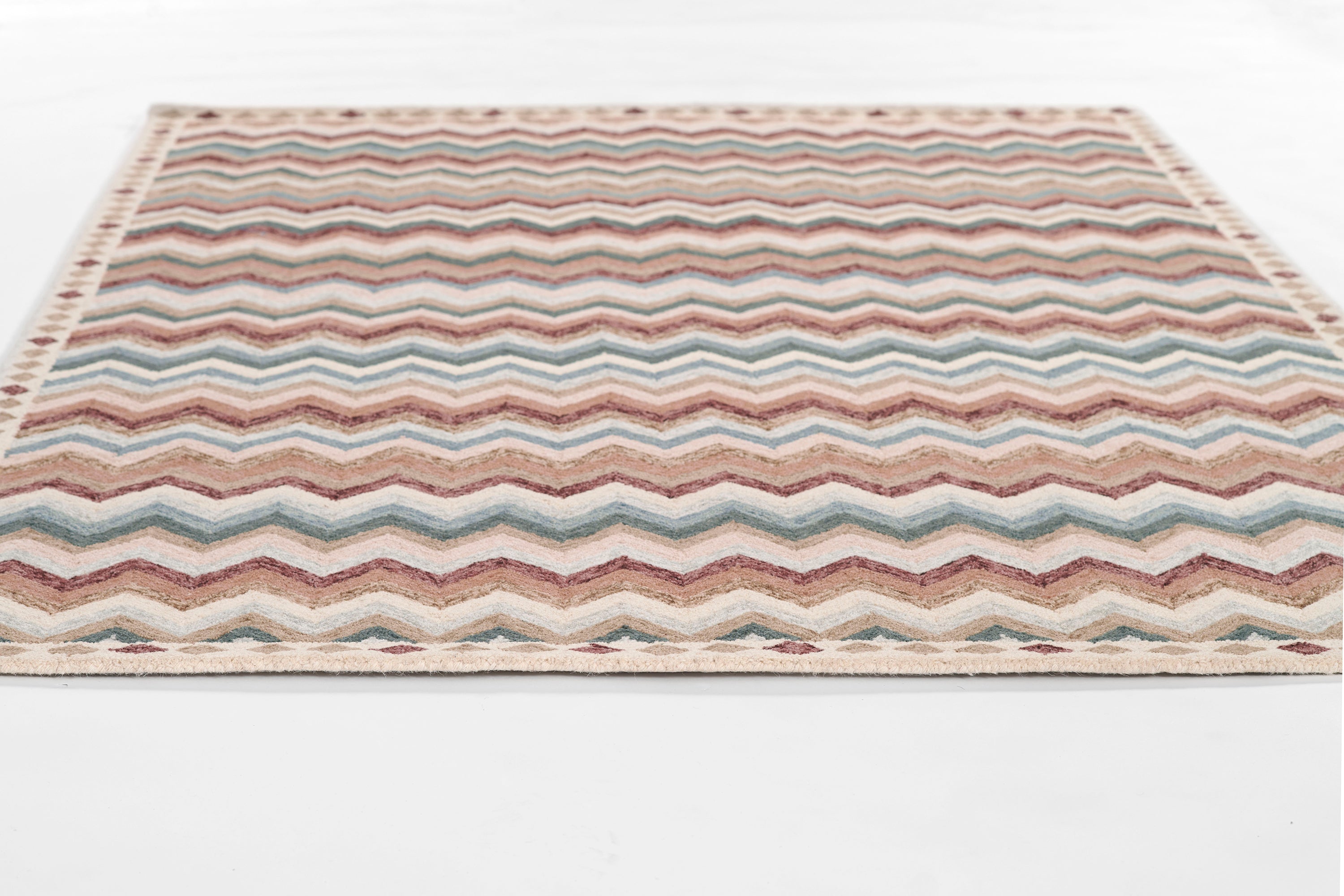 Erin Gates Abbot ABB-1 Multi-Color Hand Tufted Area Rug by Momeni