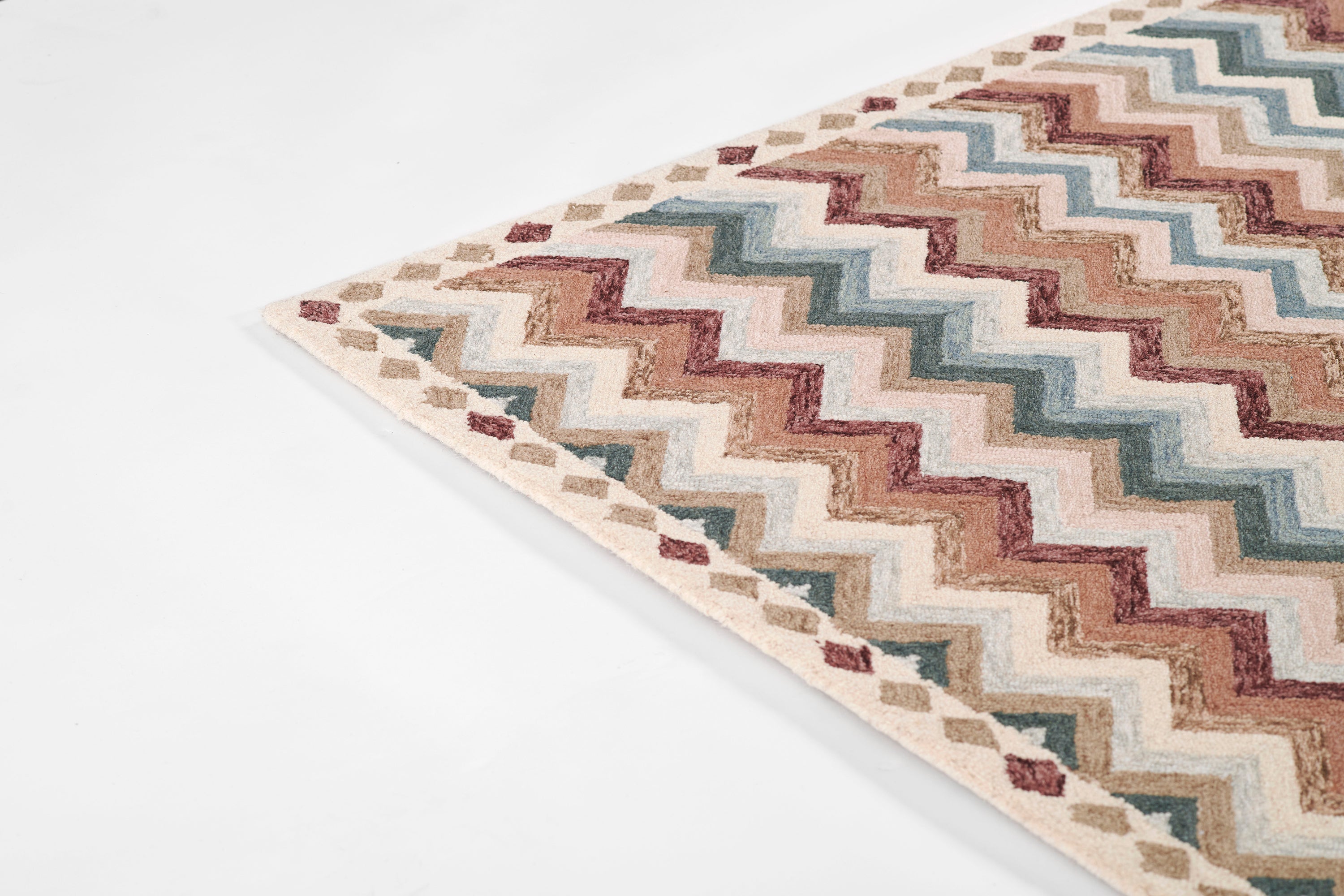 Erin Gates Abbot ABB-1 Multi-Color Hand Tufted Area Rug by Momeni