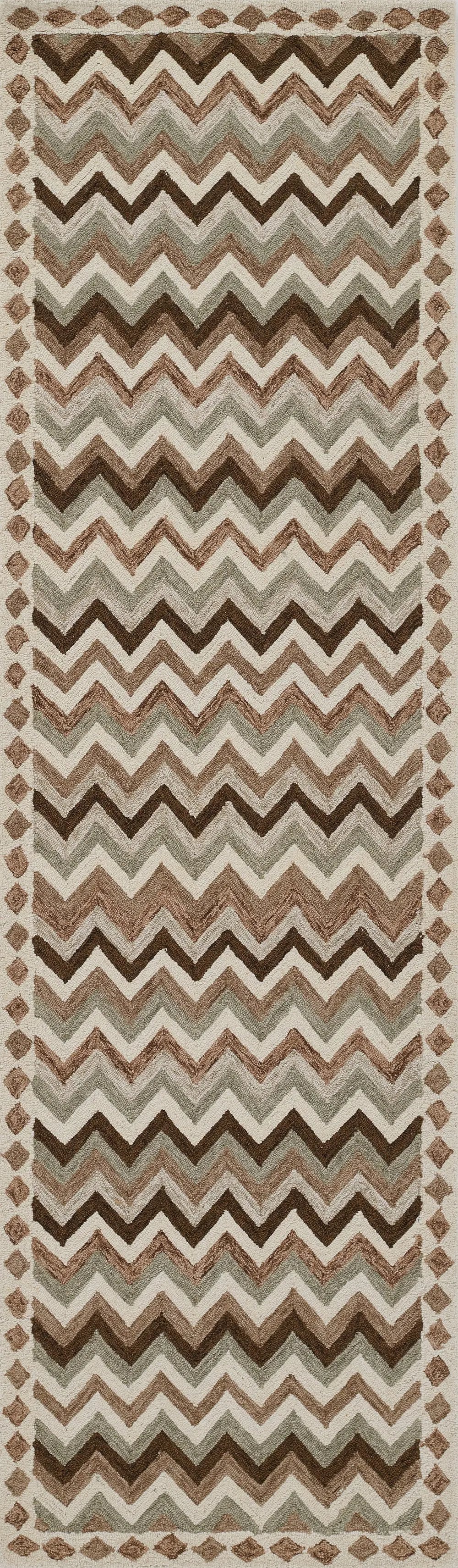 Erin Gates Abbot ABB-1 Neutral Hand Tufted Area Rug by Momeni