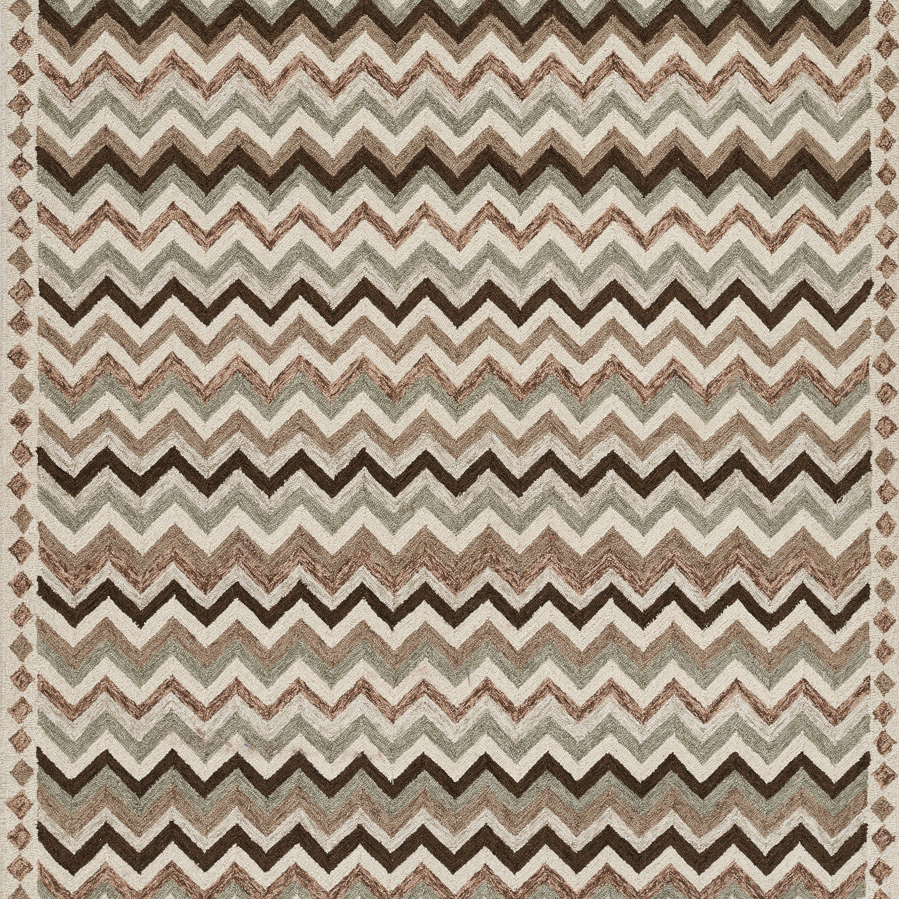 Erin Gates Abbot ABB-1 Neutral Hand Tufted Area Rug by Momeni