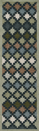 Erin Gates Abbot ABB-2 Blue Hand Tufted Area Rug by Momeni