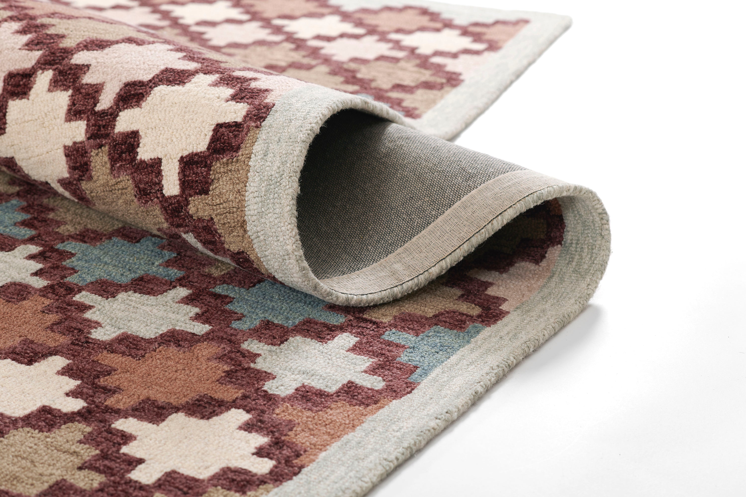 Erin Gates Abbot ABB-2Multi-Color Hand Tufted Area Rug by Momeni