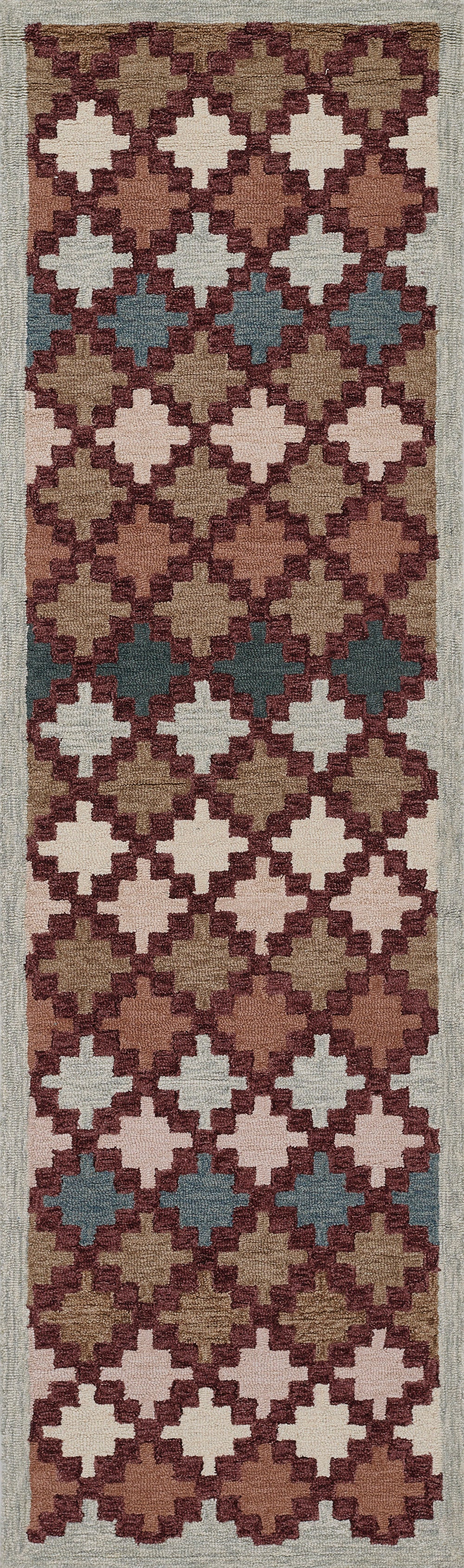 Erin Gates Abbot ABB-2Multi-Color Hand Tufted Area Rug by Momeni