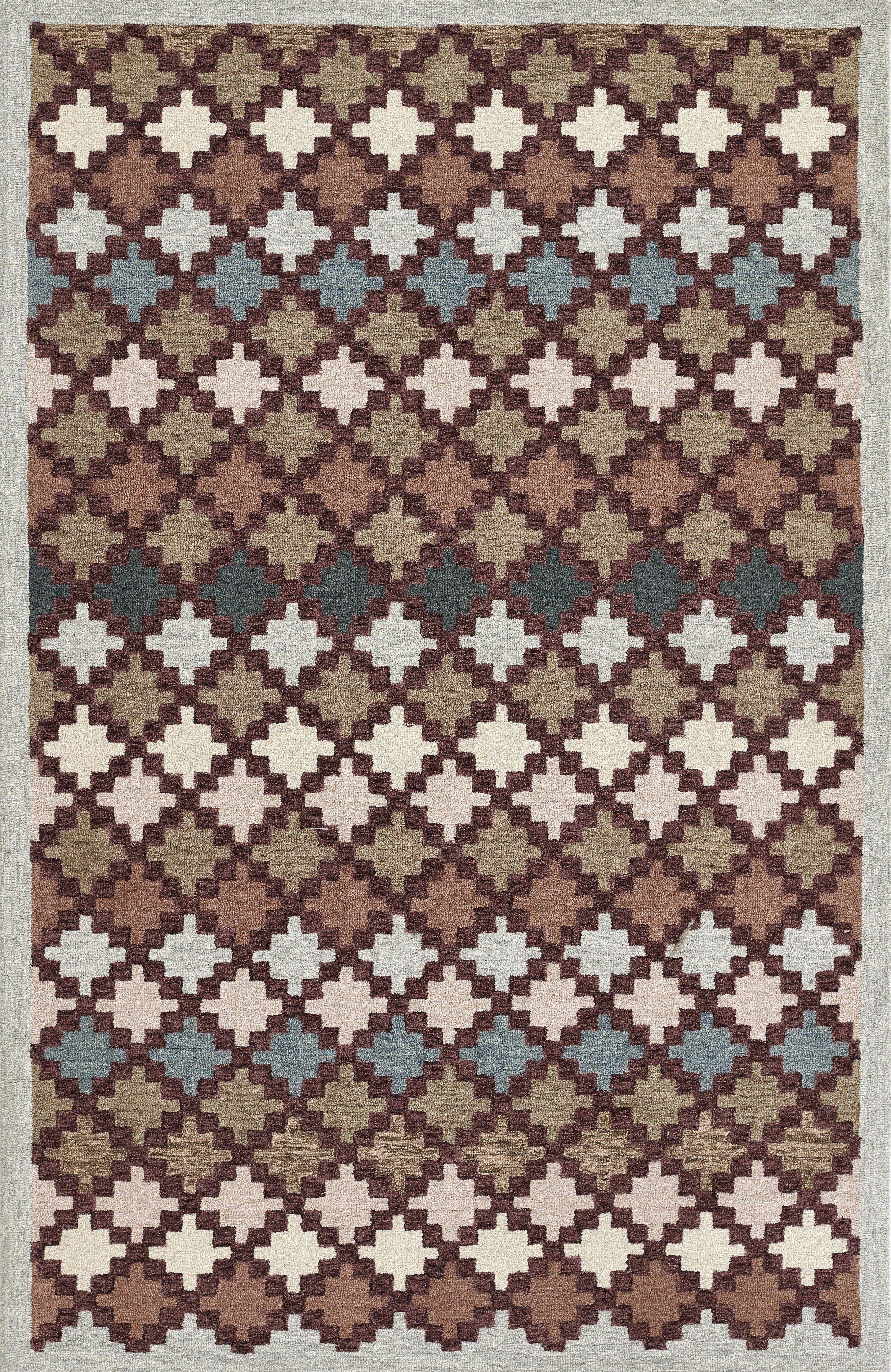 Erin Gates Abbot ABB-2Multi-Color Hand Tufted Area Rug by Momeni