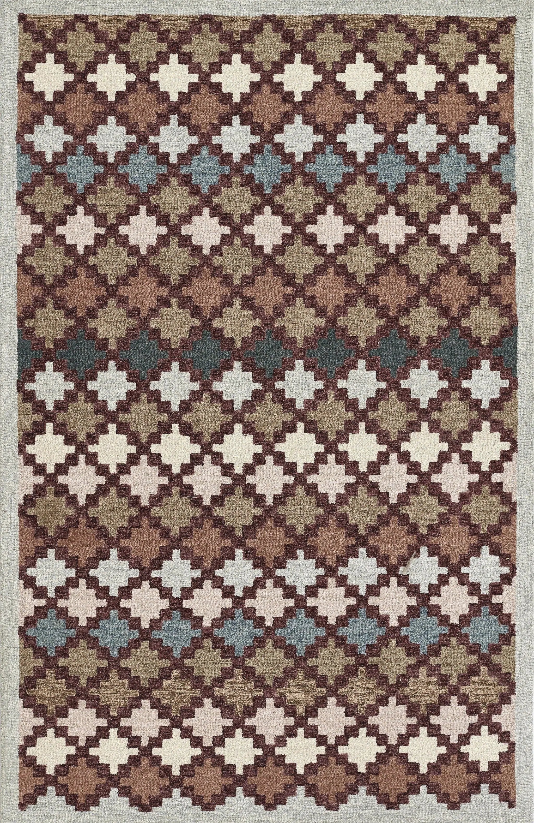 Erin Gates Abbot ABB-2Multi-Color Hand Tufted Area Rug by Momeni