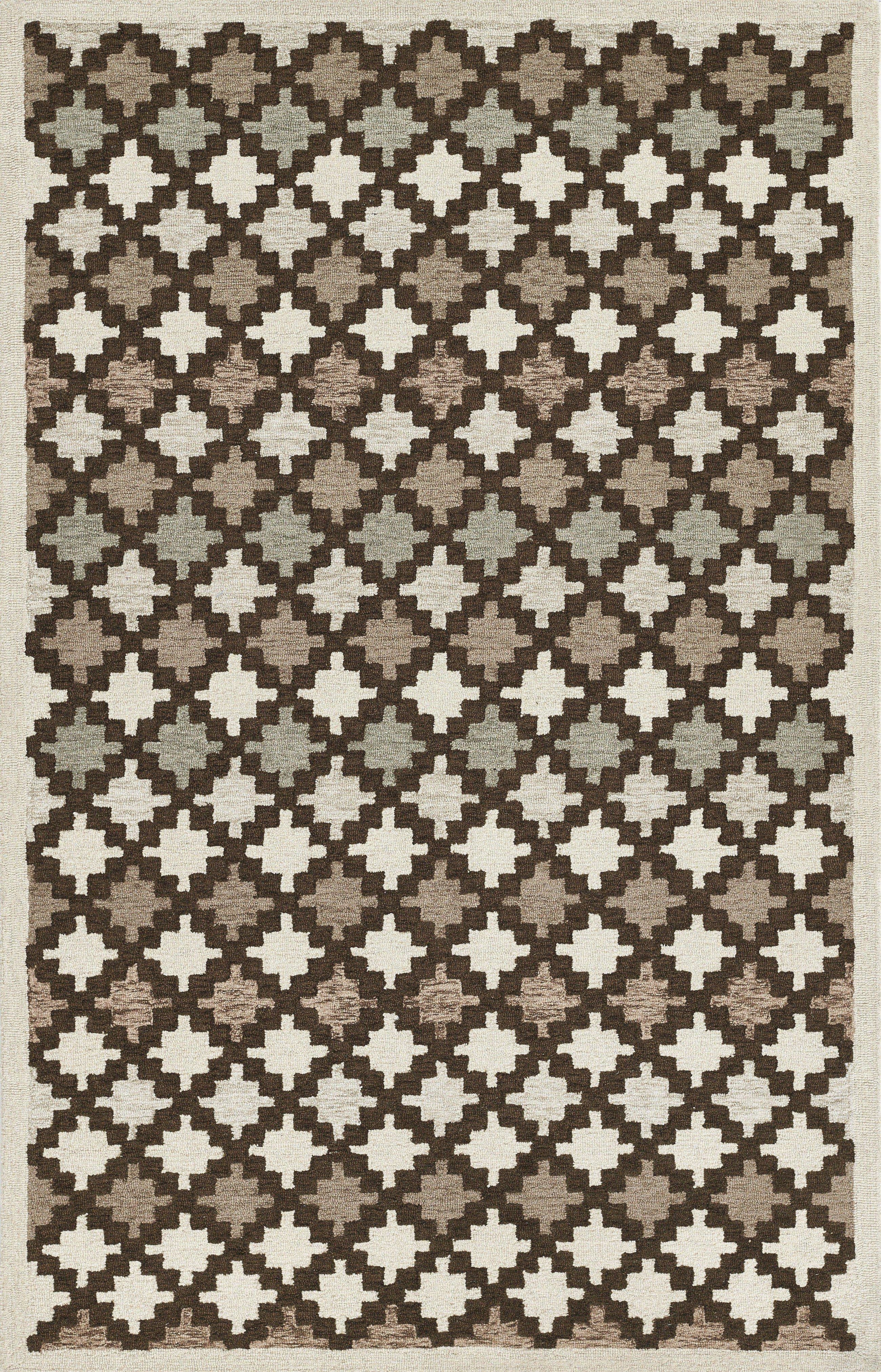 Erin Gates Abbot ABB-2 Neutral Hand Tufted Area Rug by Momeni