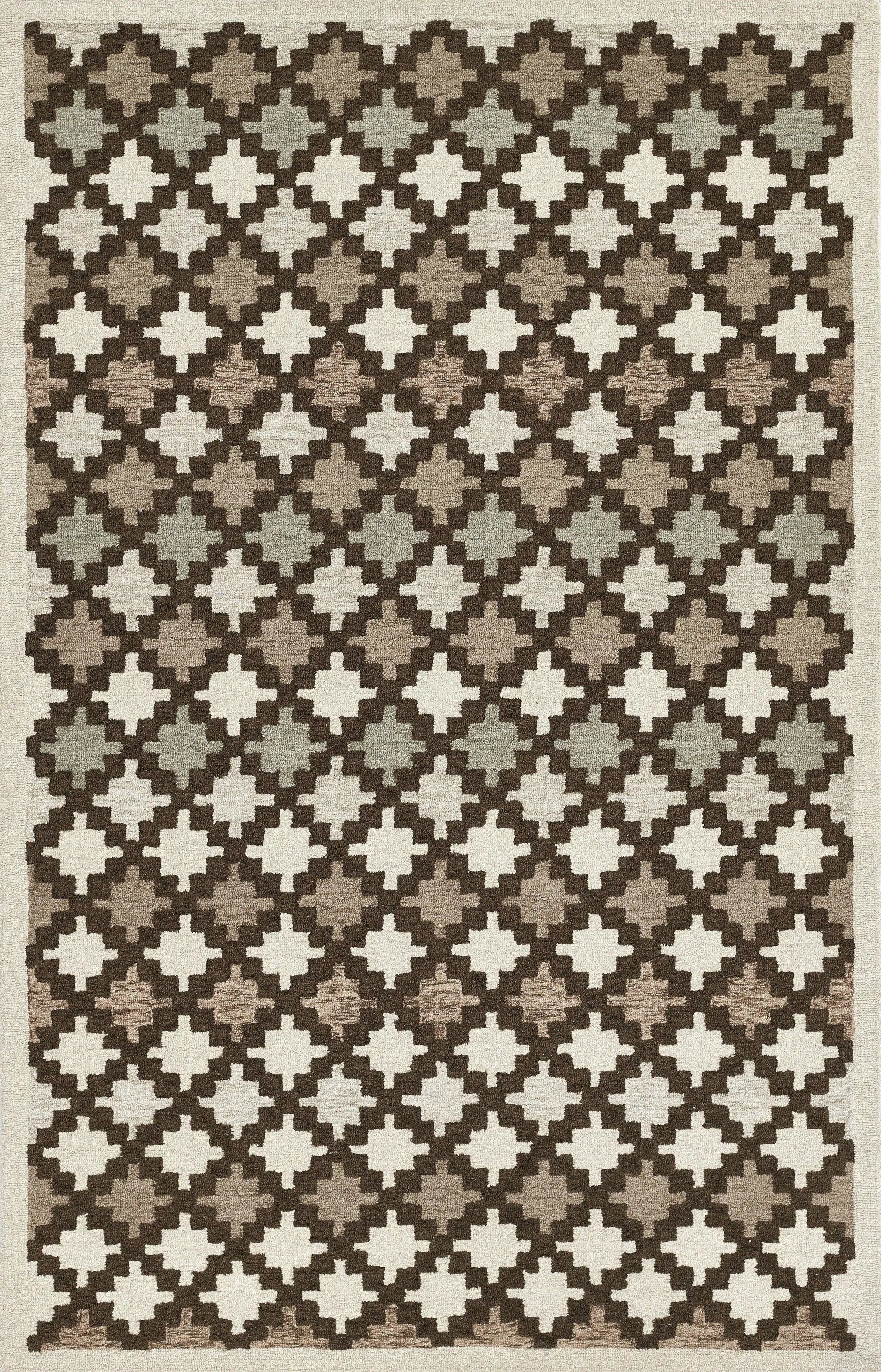 Erin Gates Abbot ABB-2 Neutral Hand Tufted Area Rug by Momeni