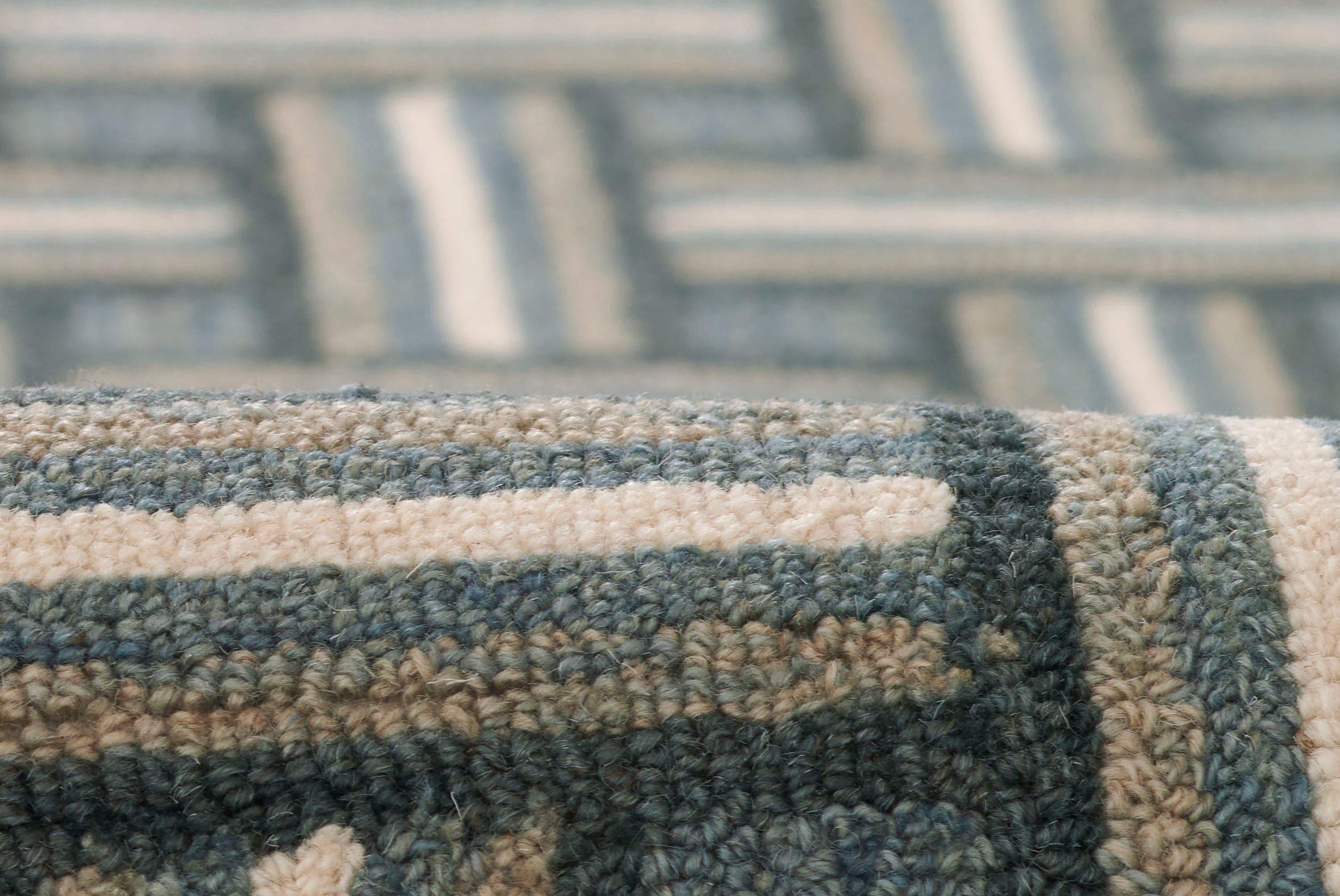 Erin Gates Abbot ABB-3 Blue Hand Tufted Area Rug by Momeni