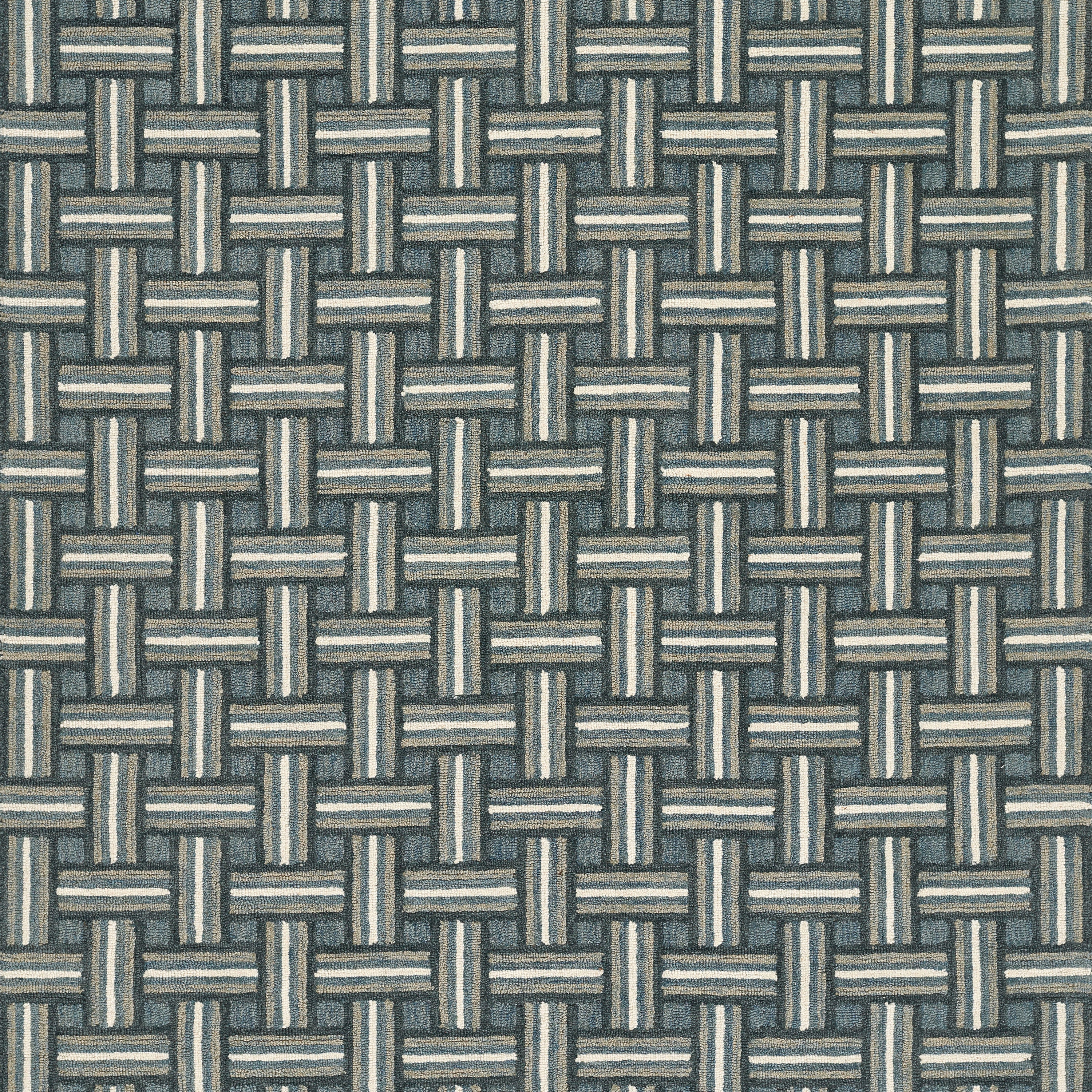 Erin Gates Abbot ABB-3 Blue Hand Tufted Area Rug by Momeni