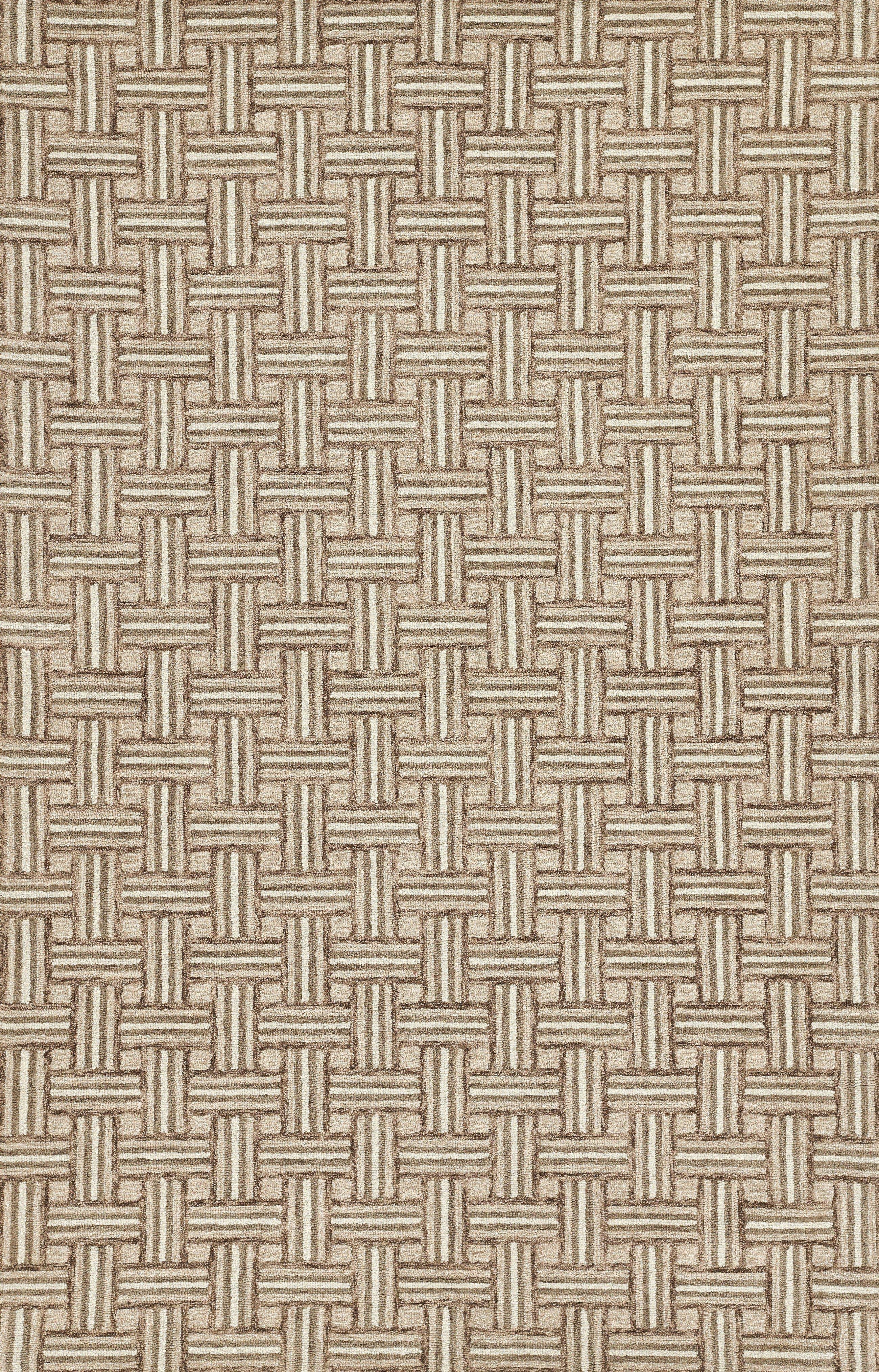 Erin Gates Abbot ABB-3 Neutral Hand Tufted Area Rug by Momeni