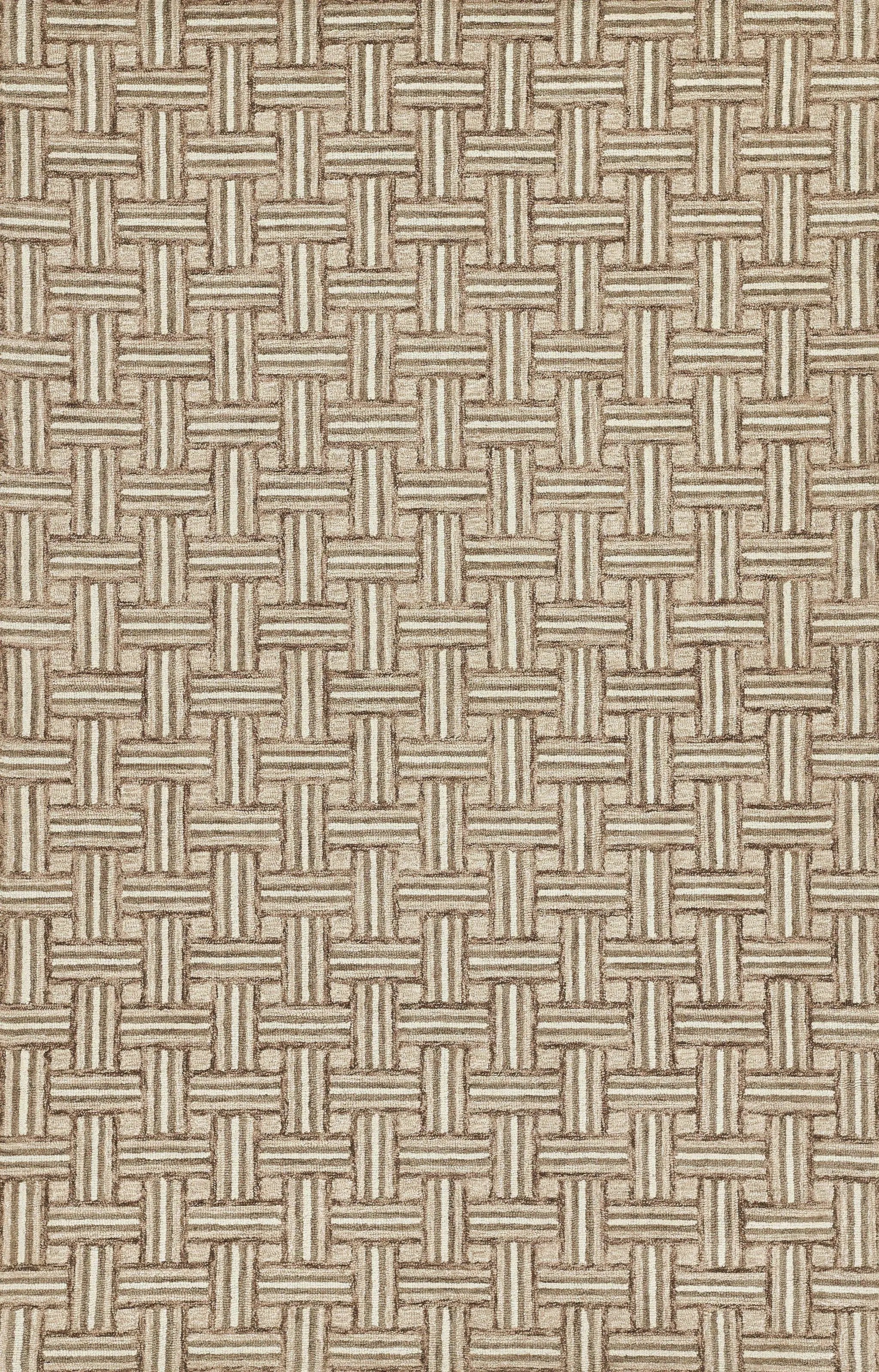 Erin Gates Abbot ABB-3 Neutral Hand Tufted Area Rug by Momeni