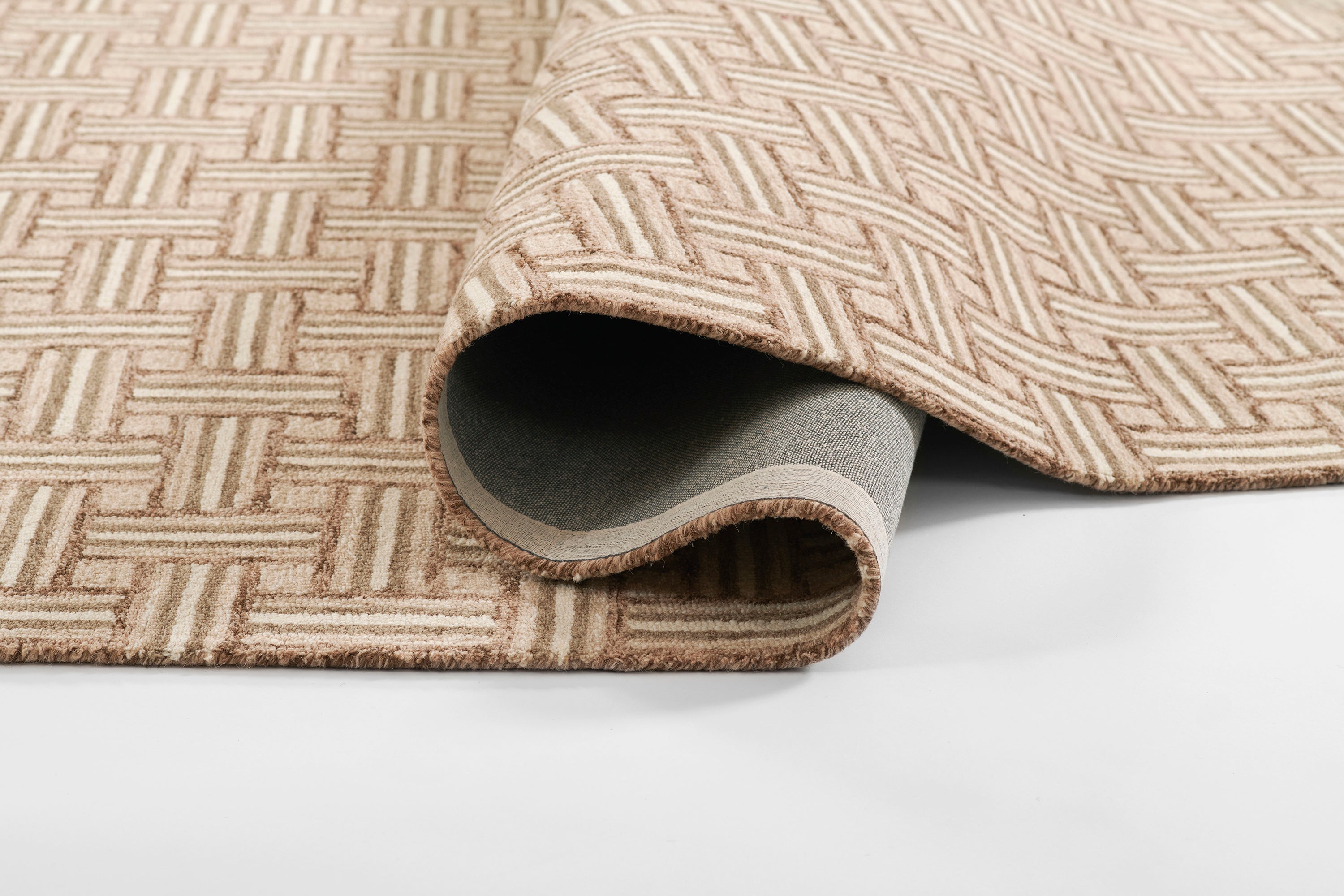 Erin Gates Abbot ABB-3 Neutral Hand Tufted Area Rug by Momeni