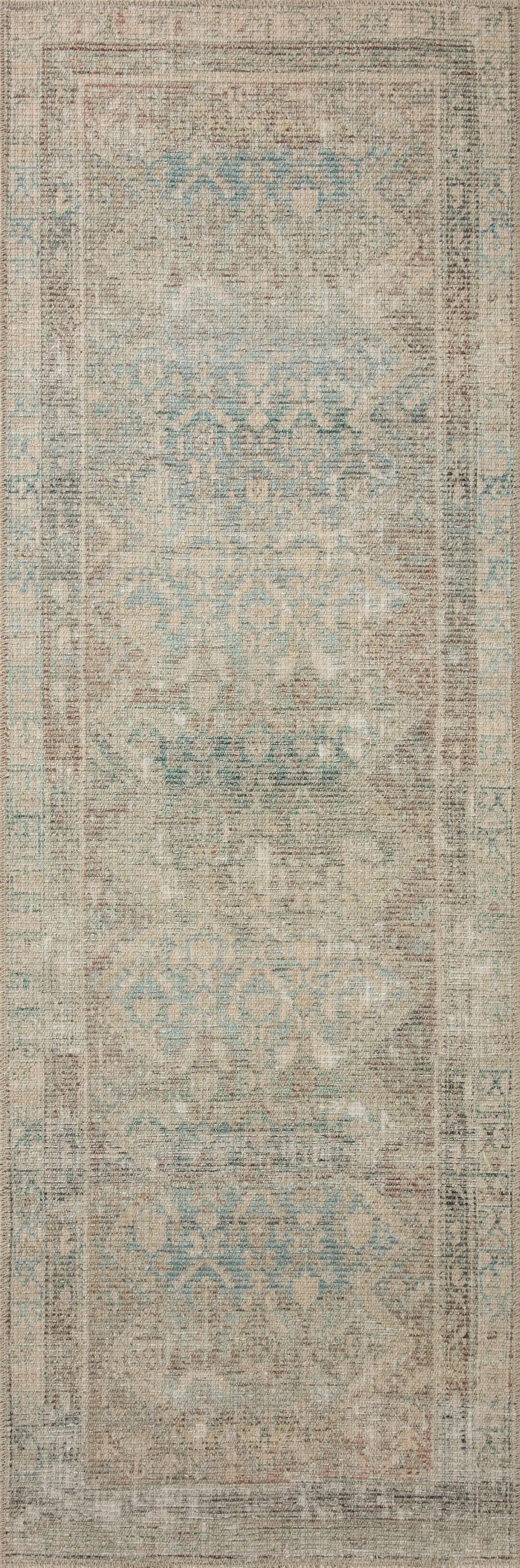 Aubrey AUB-03 Jade / Natural Area Rug by Angela Rose x Loloi