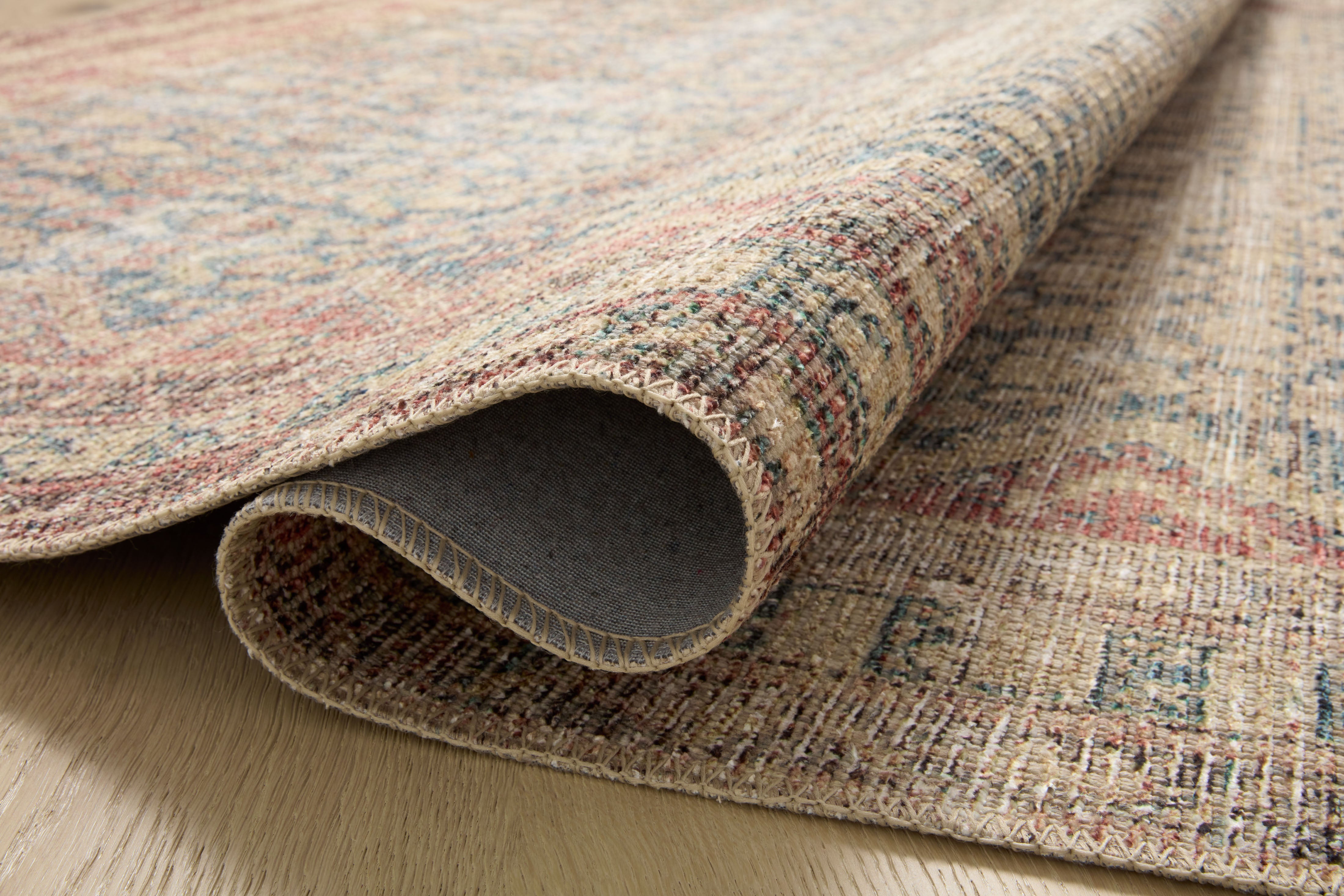 Angela Rose x Loloi Aubrey AUB-03 Ocean / Spice Area Rug