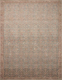 Angela Rose x Loloi Aubrey AUB-04 Blue / Terracotta Area Rug