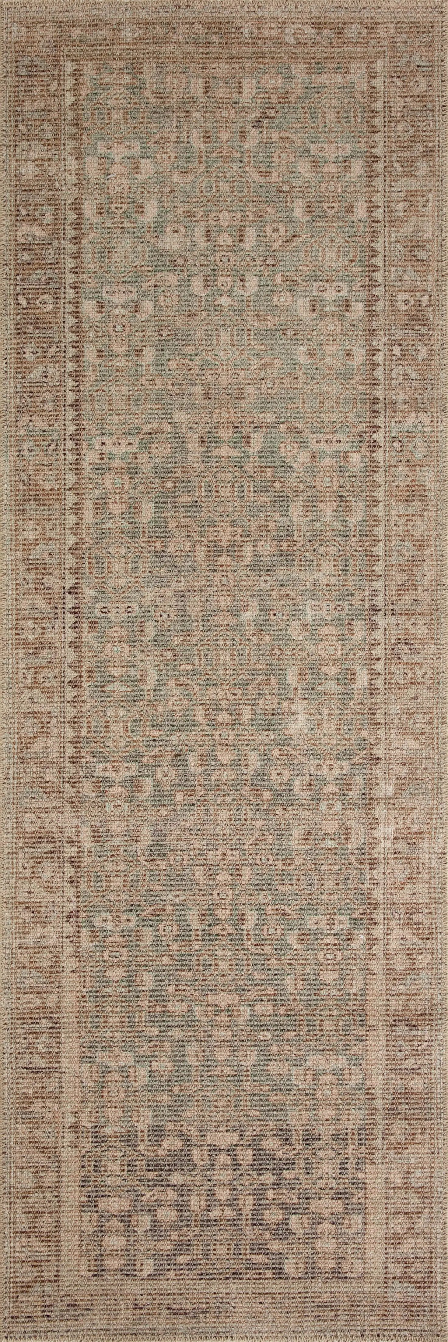 Aubrey AUB-04 Sage / Bark Area Rug by Angela Rose x Loloi