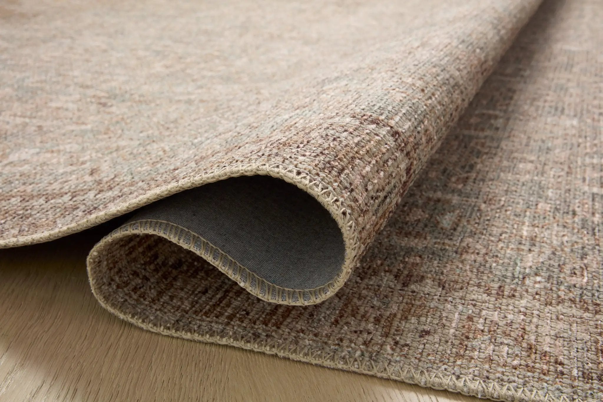 Aubrey AUB-04 Sage / Bark Area Rug by Angela Rose x Loloi