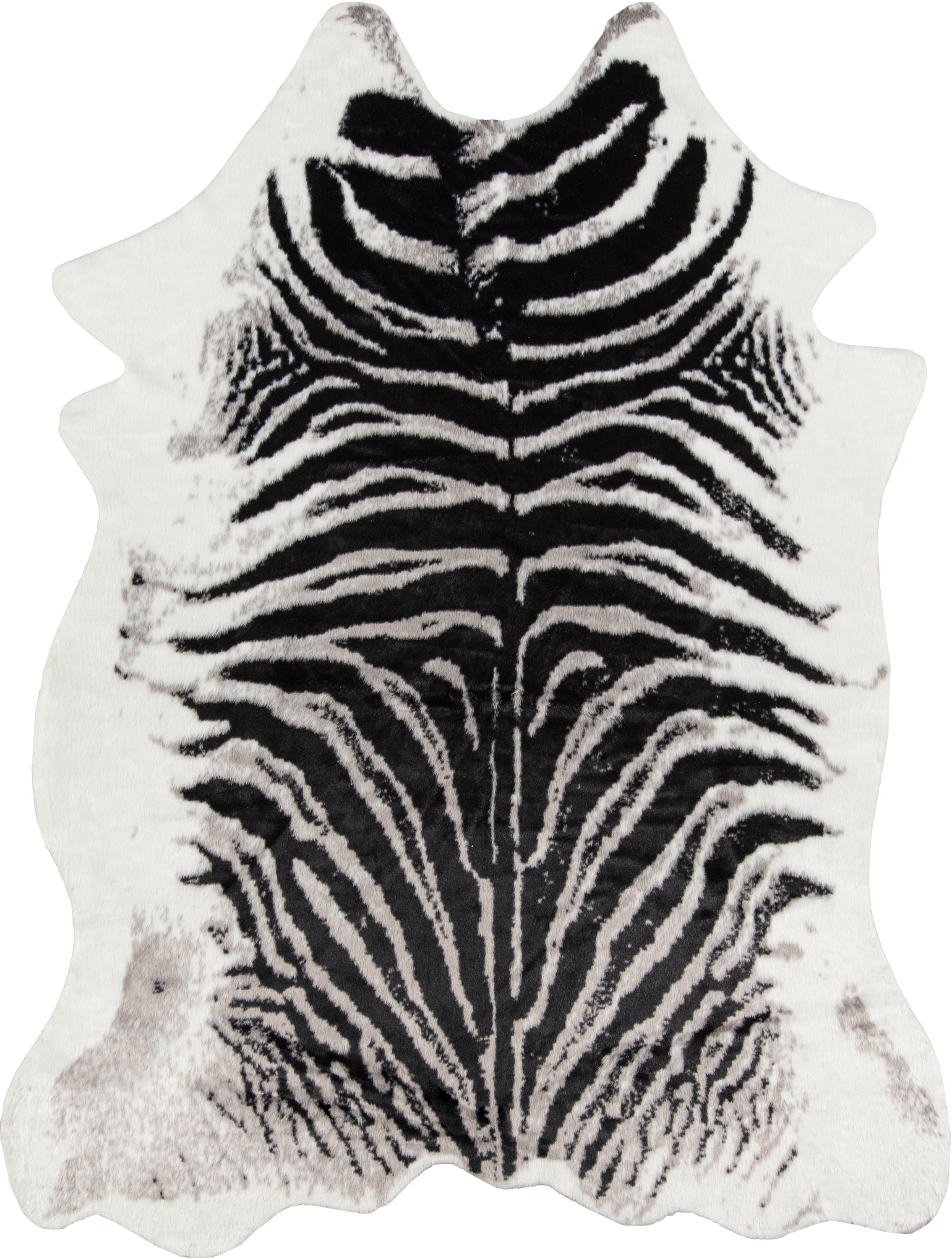 Erin Gates Acadia ACA-1 Black Zebra Area Rug by Momeni