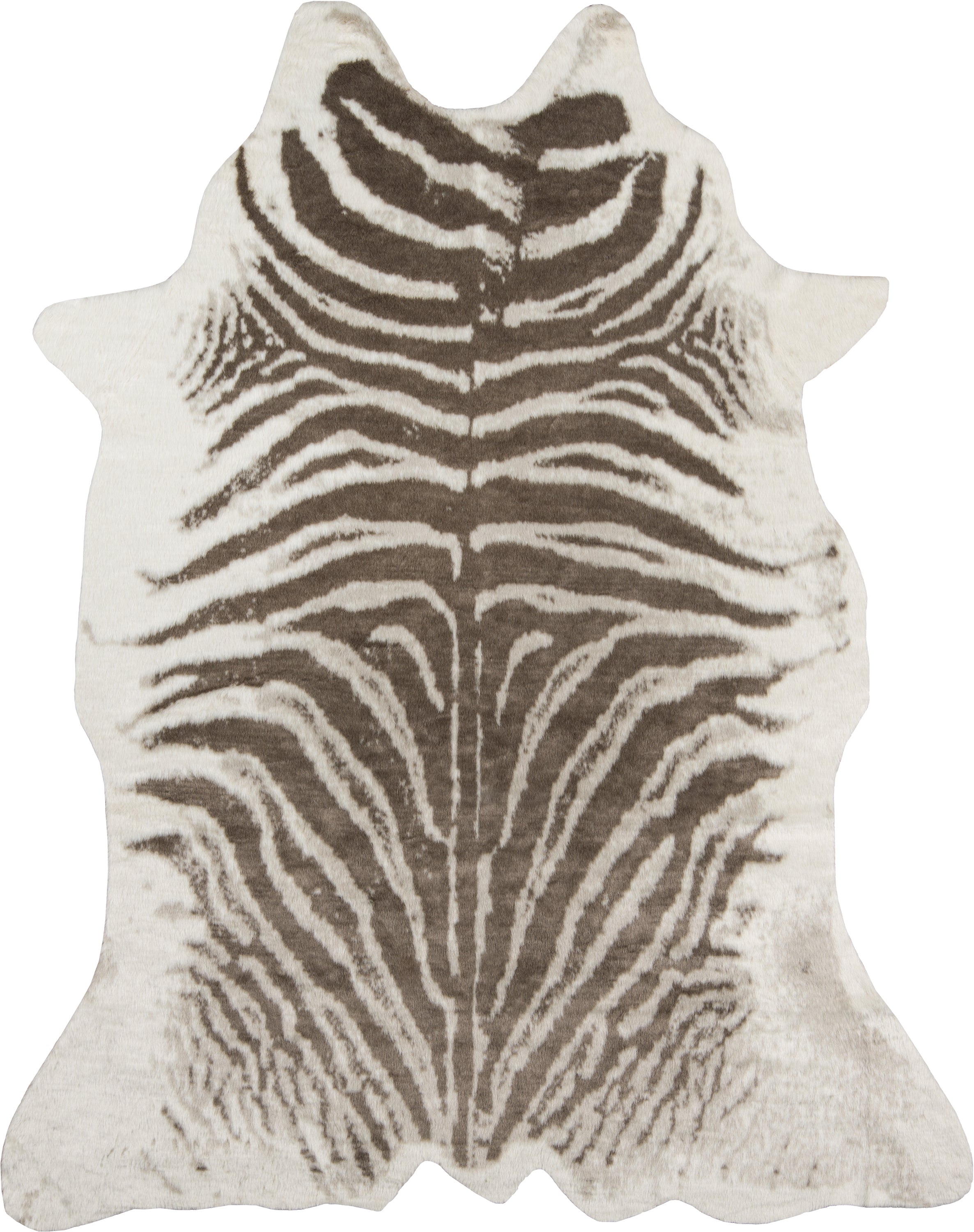 Erin Gates Acadia ACA-1 Grey Zebra Area Rug by Momeni