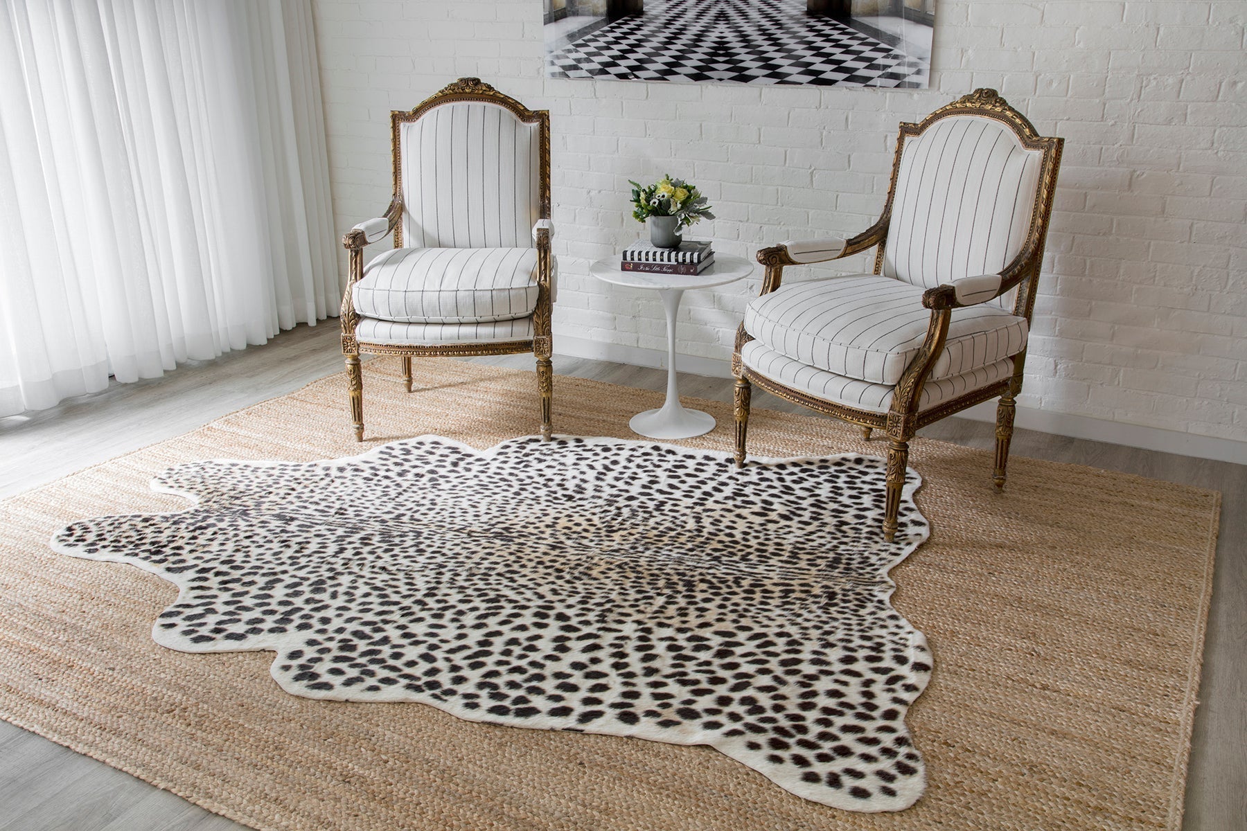Erin Gates Acadia ACA-2 Multi-Color Cheetah Area Rug by Momeni