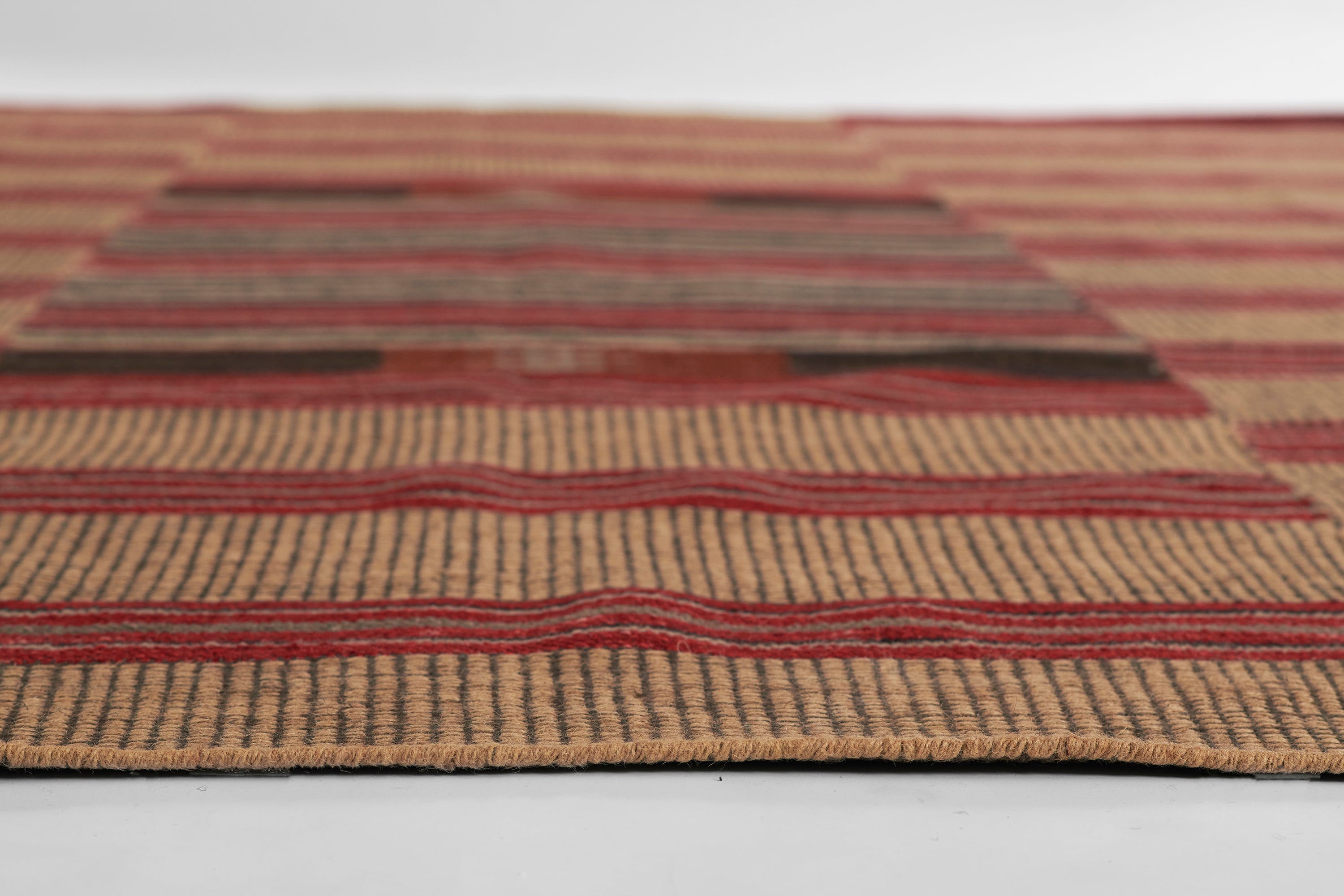 Momeni Adobe ADO-1 Red Hand Woven Area Rug