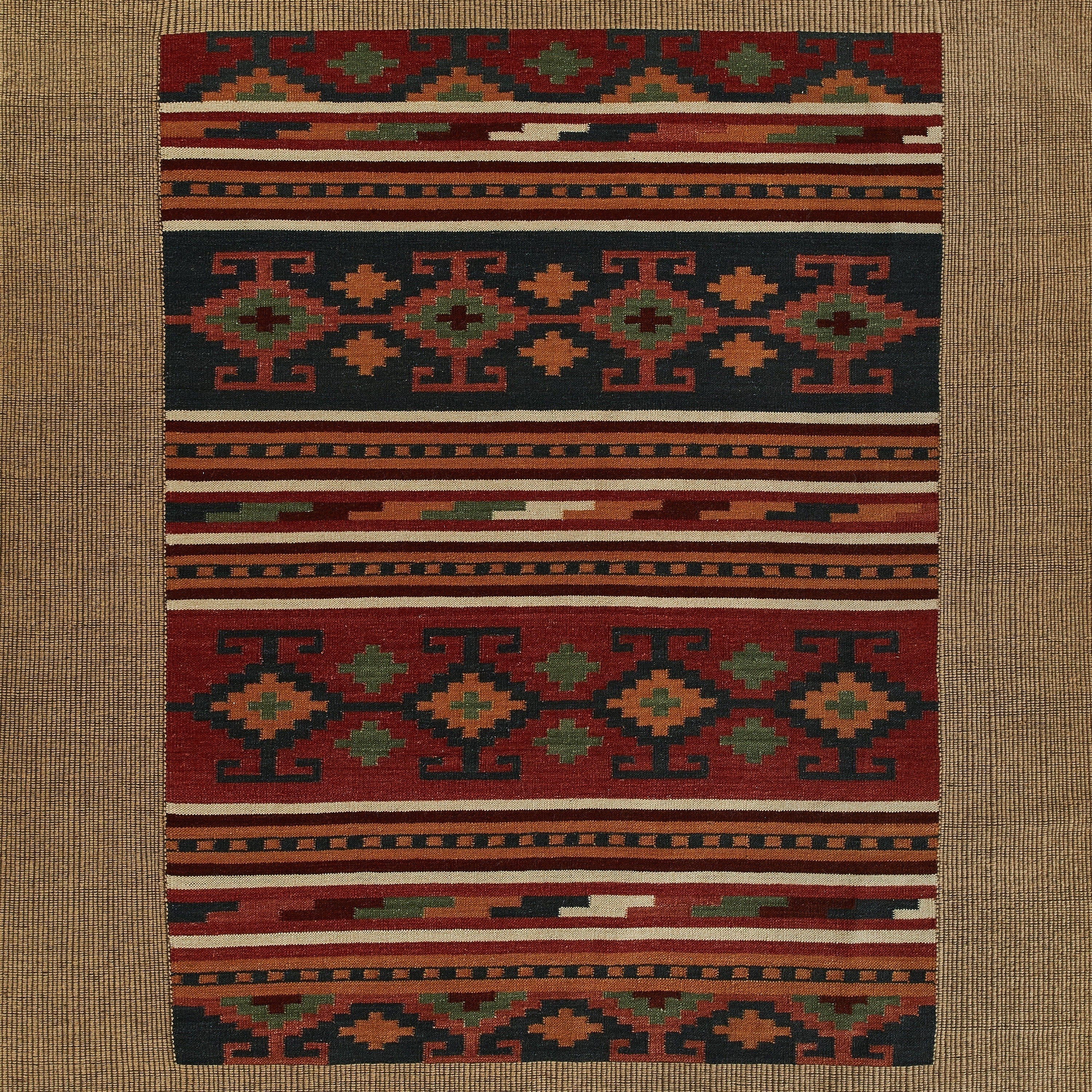 Momeni Adobe ADO-2 Multi-Color Hand Woven Area Rug