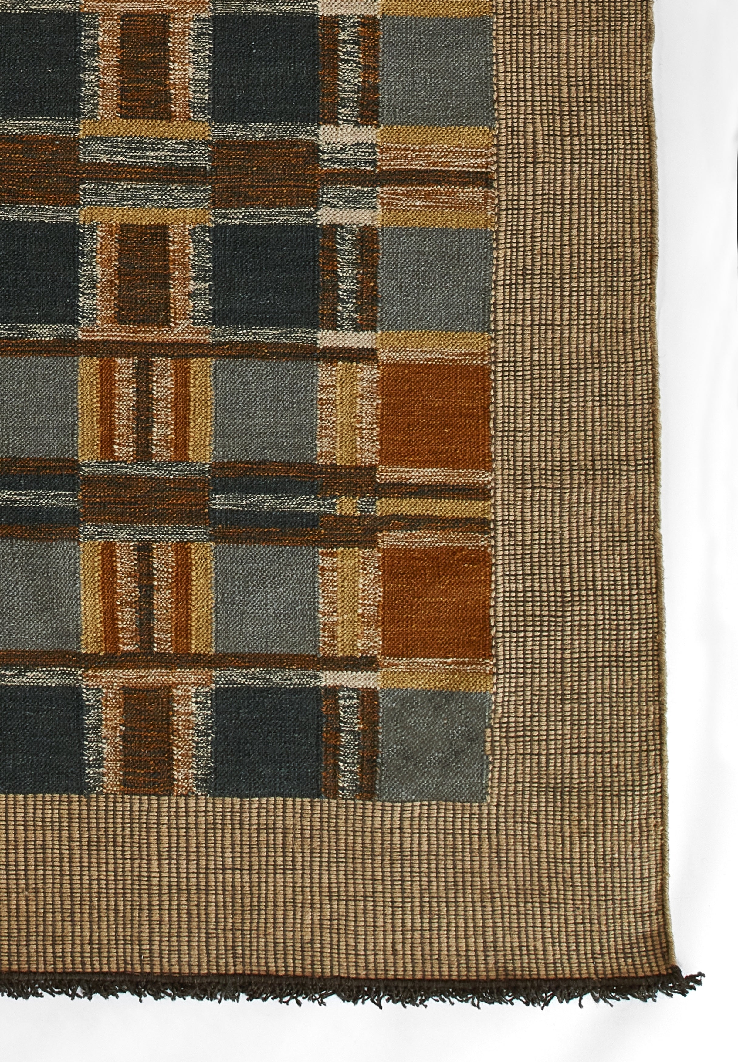 Momeni Adobe ADO-3 Blue Hand Woven Area Rug