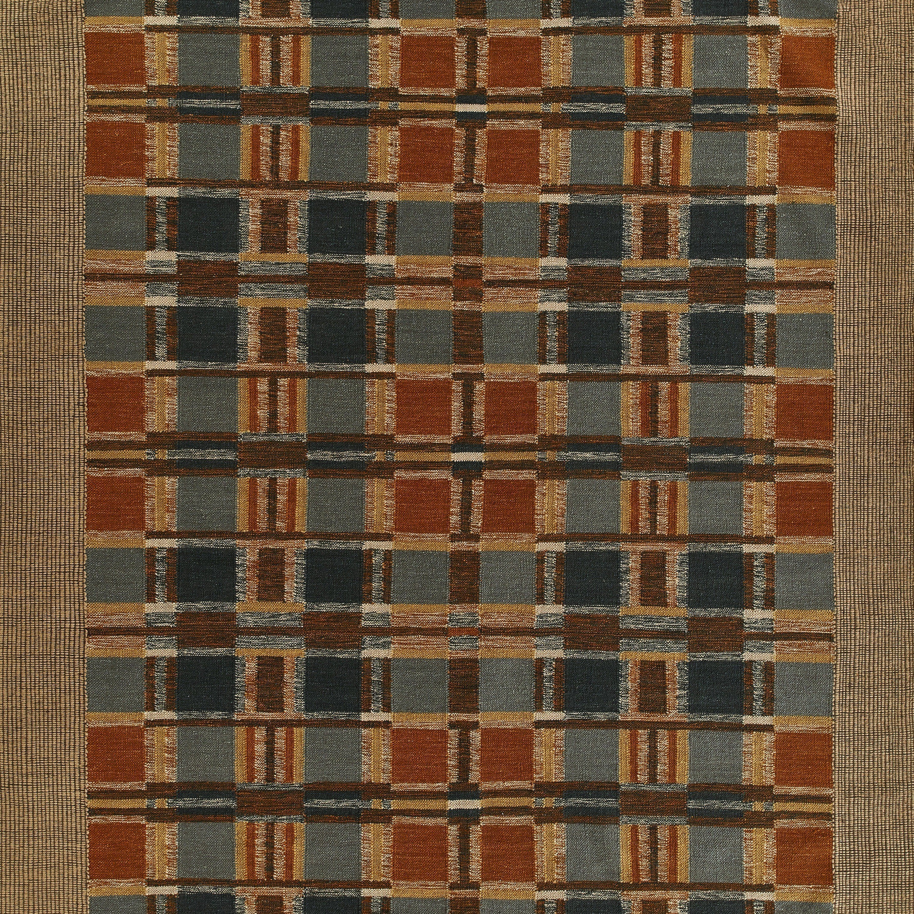 Momeni Adobe ADO-3 Blue Hand Woven Area Rug