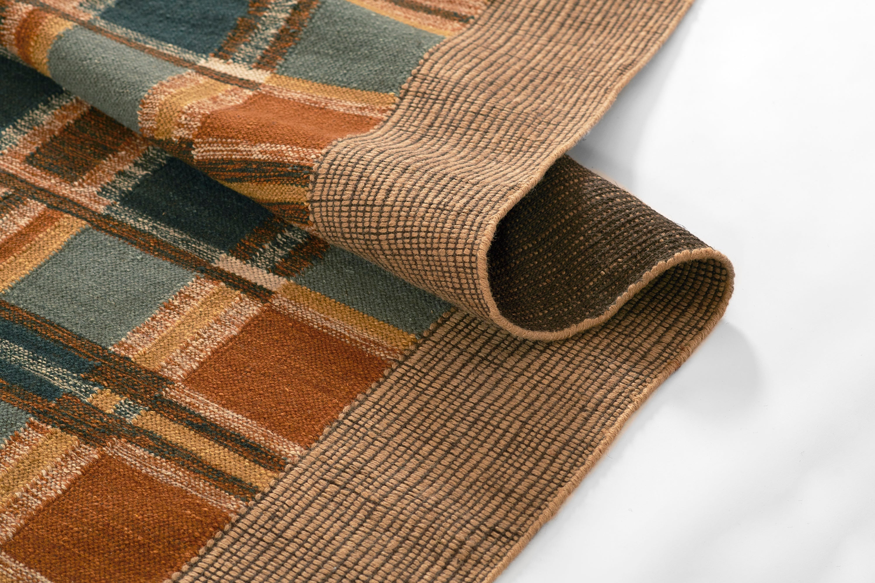 Momeni Adobe ADO-3 Blue Hand Woven Area Rug