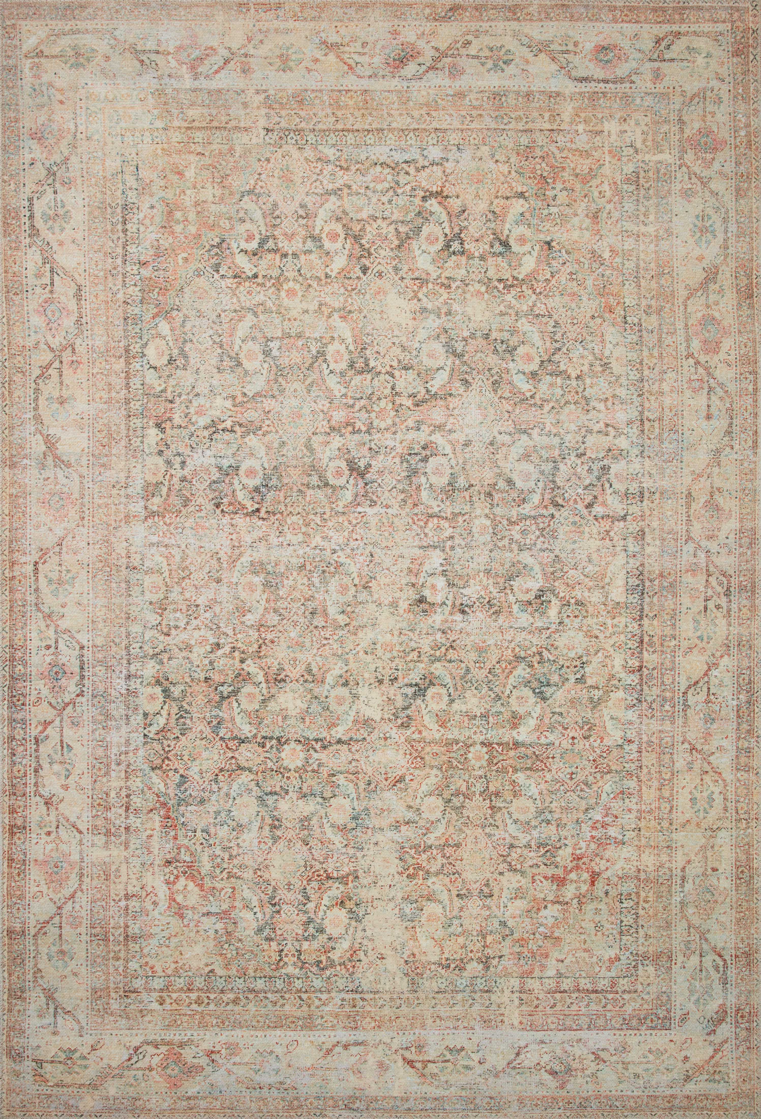 Loloi Adrian ADR-01 Natural / Apricot Area Rug